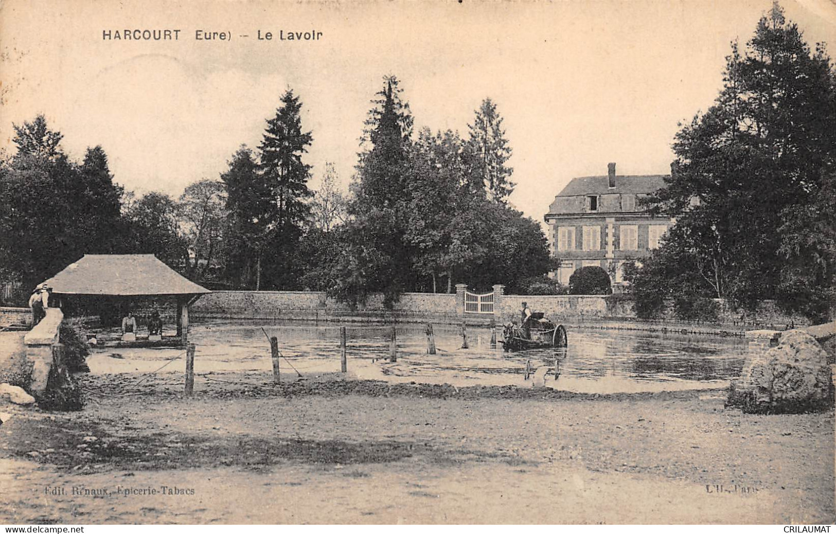 27-HARCOURT-Le Lavoir-N 6005-E/0033 - Harcourt