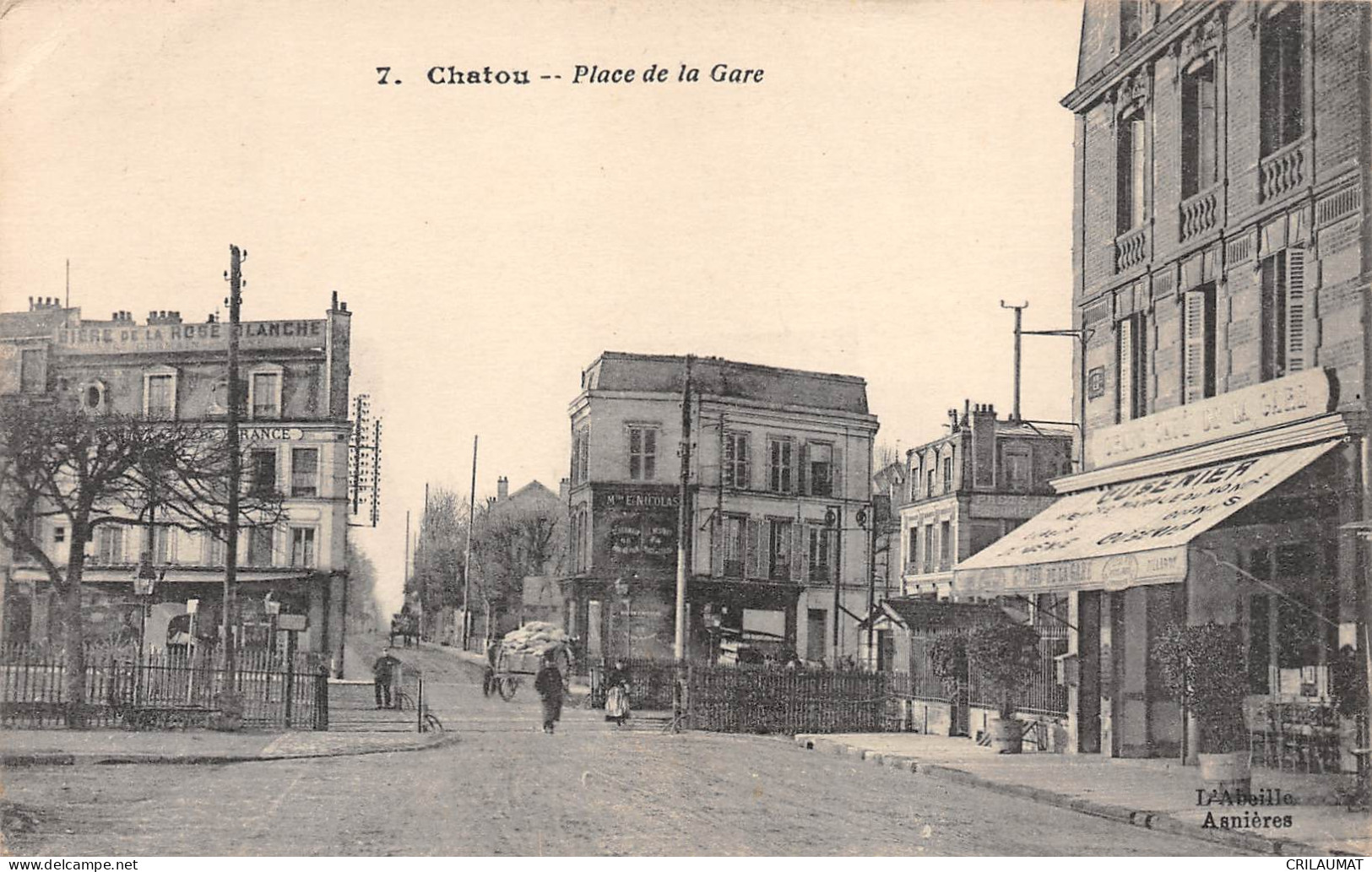 78-CHATOU-Place De La Gare-N 6005-D/0253 - Chatou