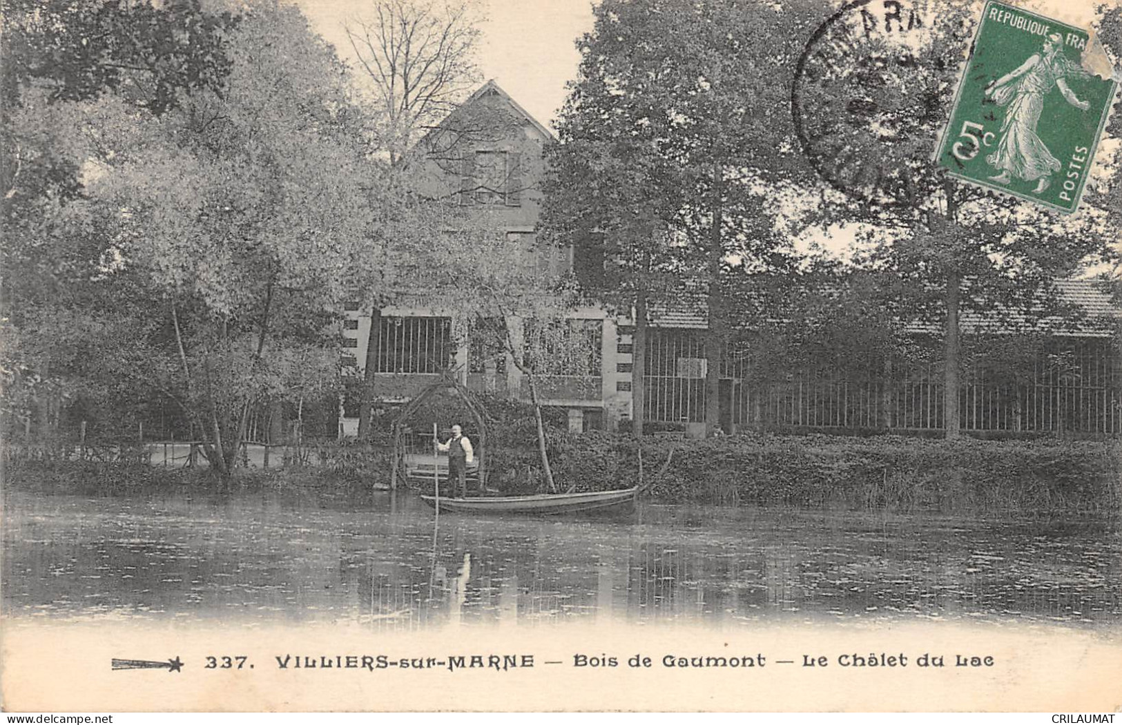 94-VILLIERS SUR MARNE-Bois De Gaumont - ChAlet Du Lac-N 6005-C/0309 - Villiers Sur Marne