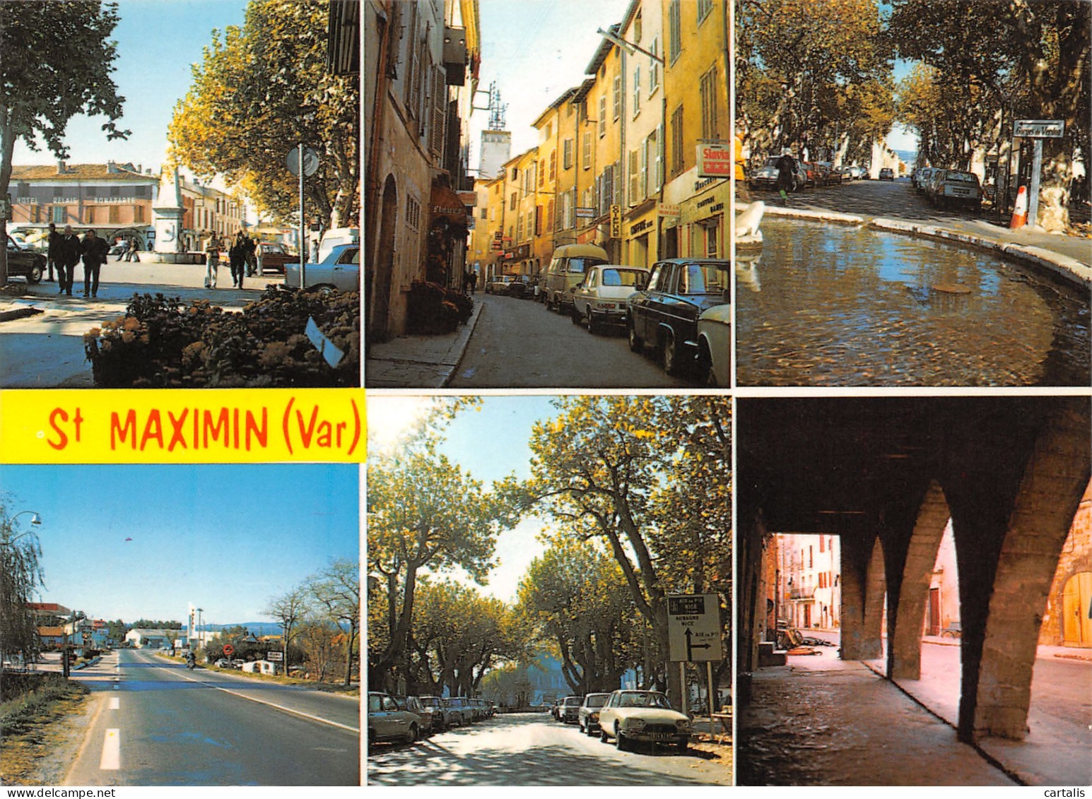 83-SAINT MAXIMIN LA SAINTE BAUME-N°3737-A/0263 - Saint-Maximin-la-Sainte-Baume