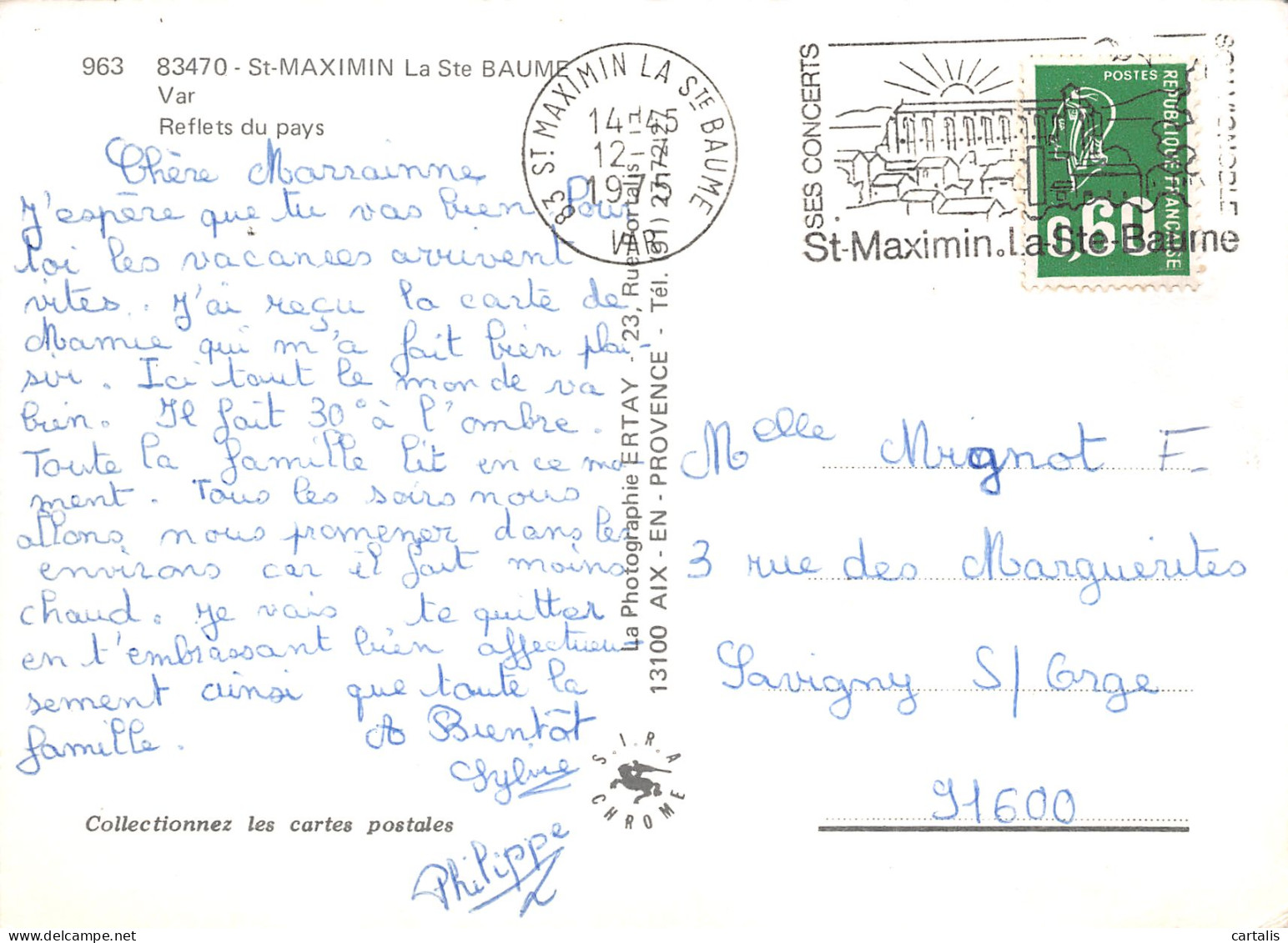 83-SAINT MAXIMIN LA SAINTE BAUME-N°3737-A/0263 - Saint-Maximin-la-Sainte-Baume