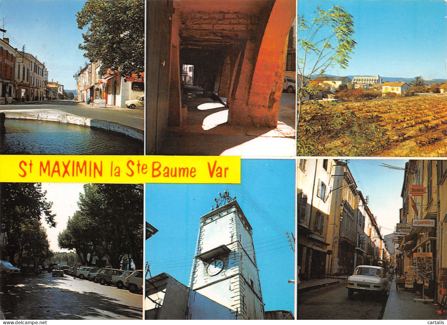 83-SAINT MAXIMIN LA SAINTE BAUME-N°3737-A/0265 - Saint-Maximin-la-Sainte-Baume