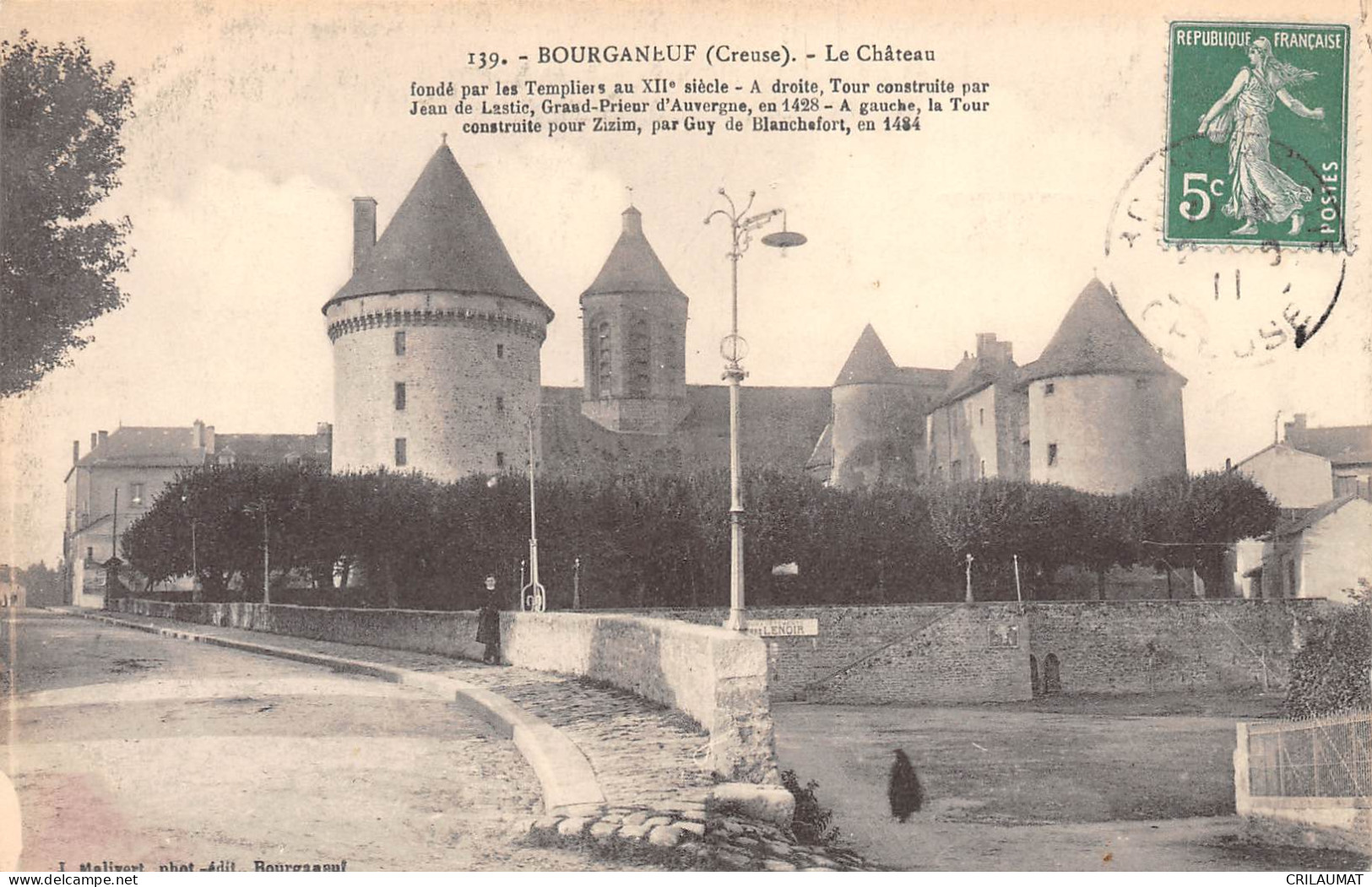 23-BOURGANEUF-ChAteau-N 6005-F/0291 - Bourganeuf