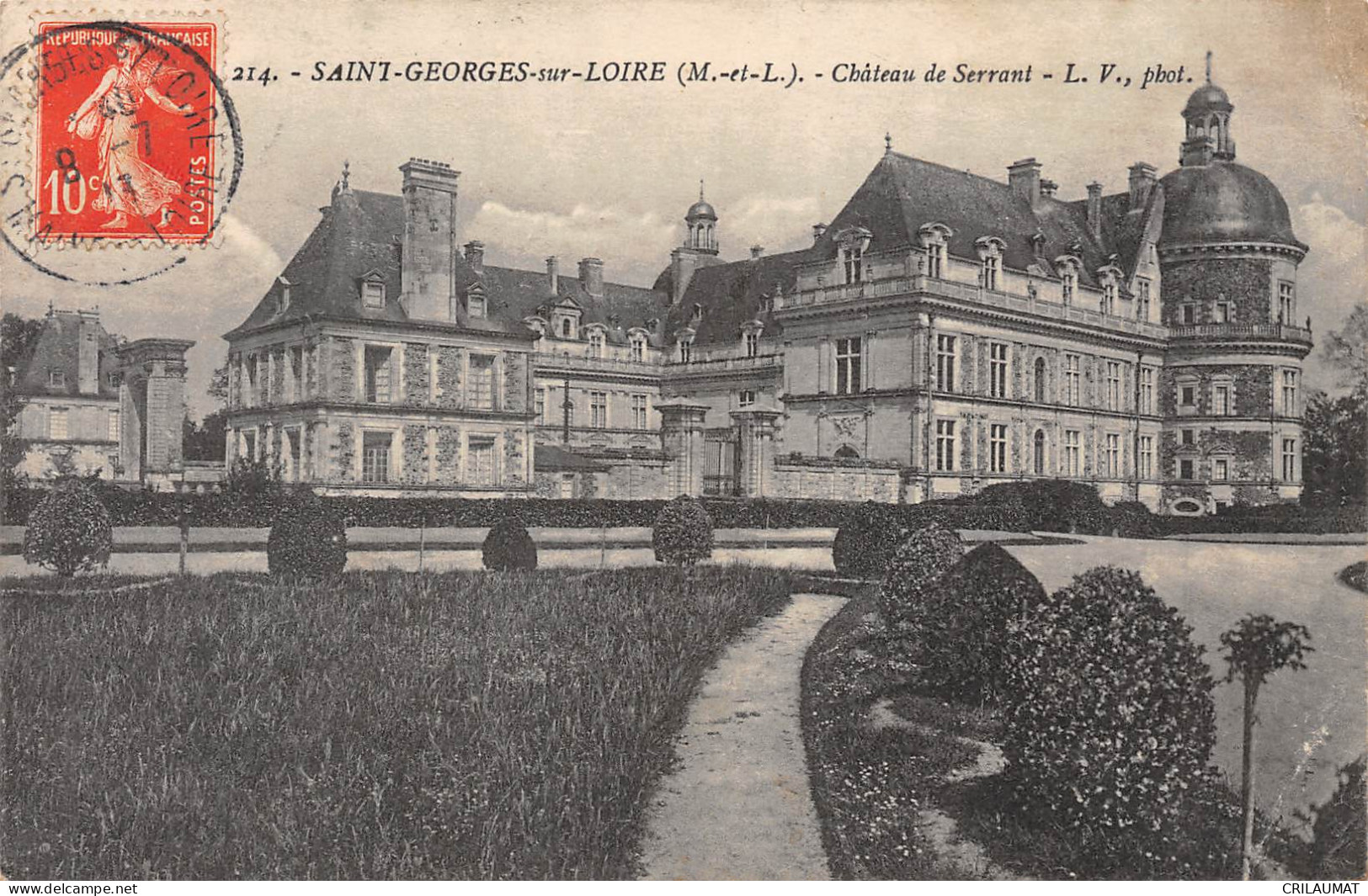 49-SAINT GEORGES SUR LOIRE-Chateau De Serrant-N 6005-E/0351 - Saint Georges Sur Loire