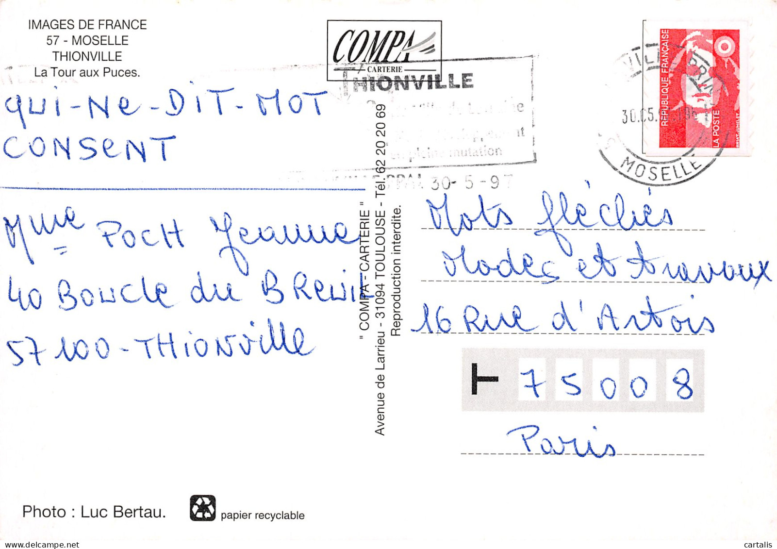 57-THIONVILLE-N°3738-A/0039 - Thionville