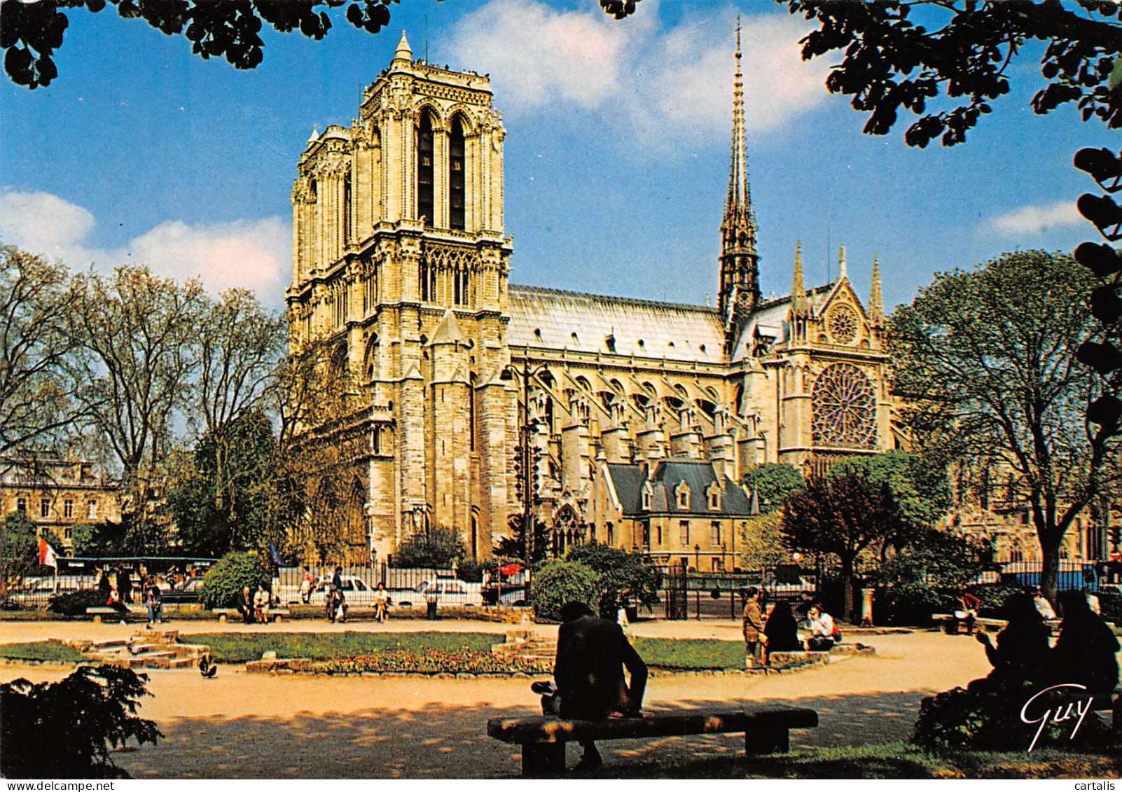 75-PARIS NOTRE DAME-N°3738-A/0035 - Notre Dame De Paris