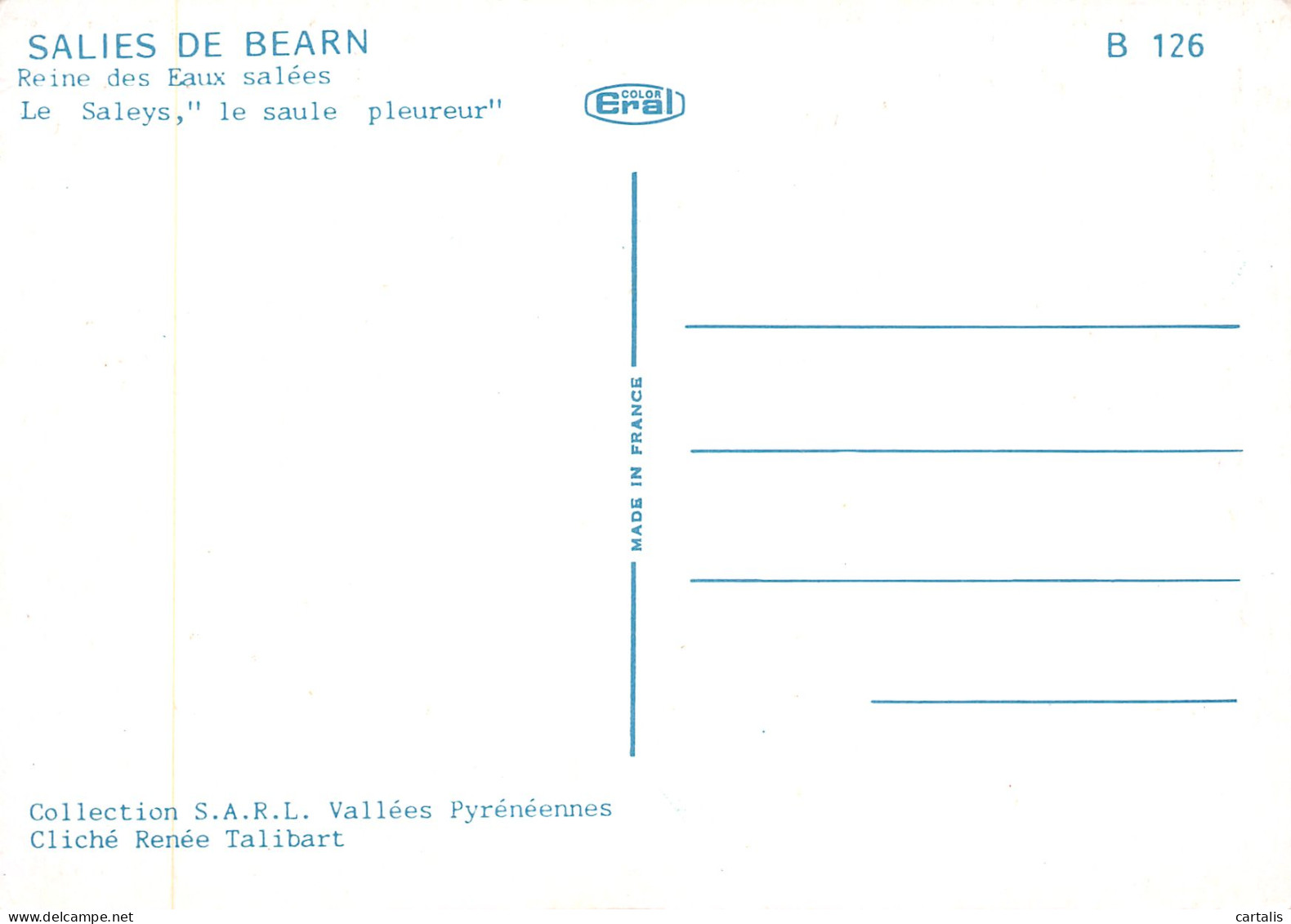 64-SALIES DE BEARN-N°3737-D/0323 - Salies De Bearn