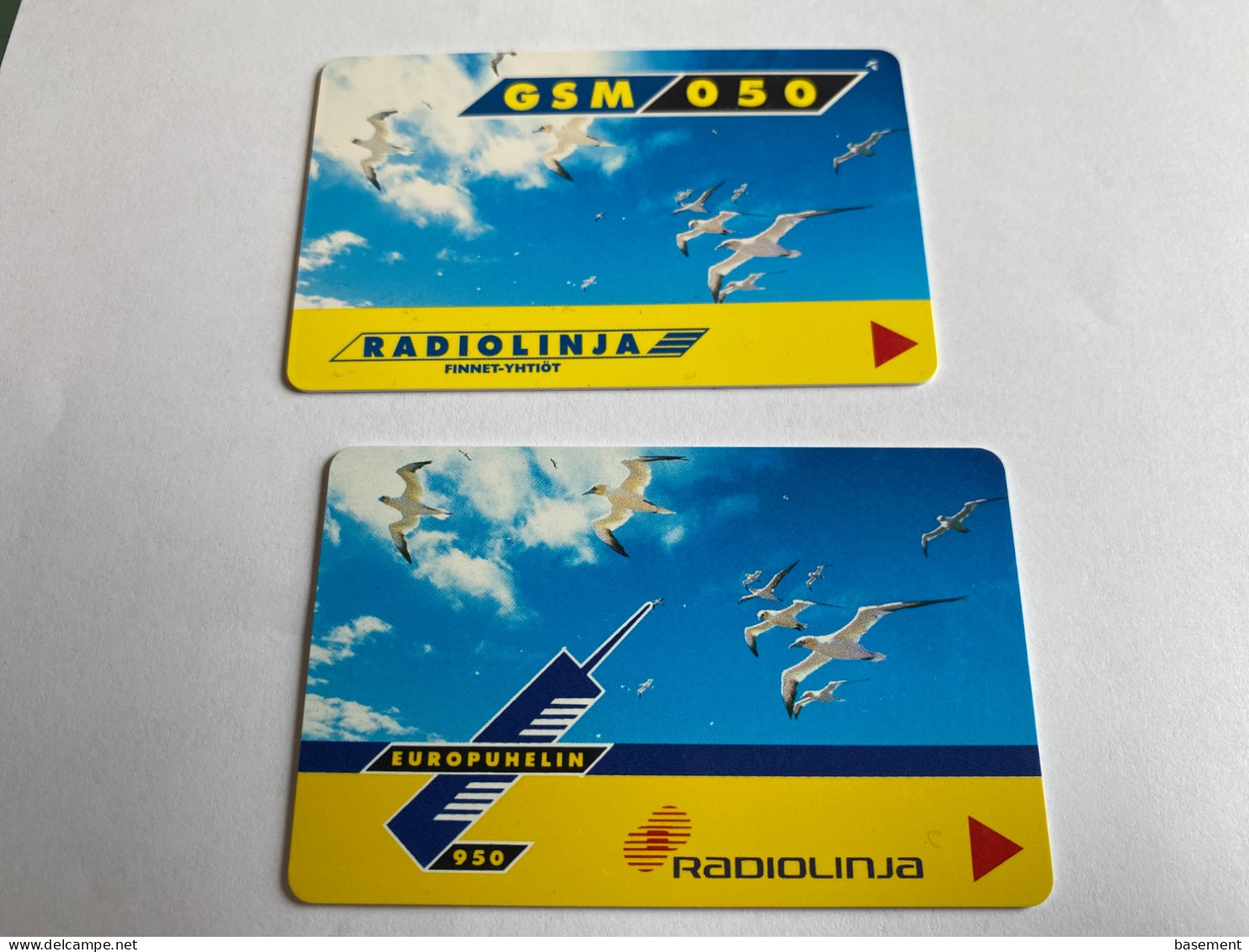 - 1 - Finland GSM Radiolinja 2 Different Cards - Finland