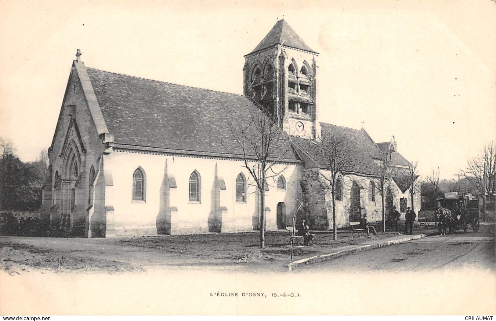 95-OSNY-Eglise-N 6006-C/0073 - Osny