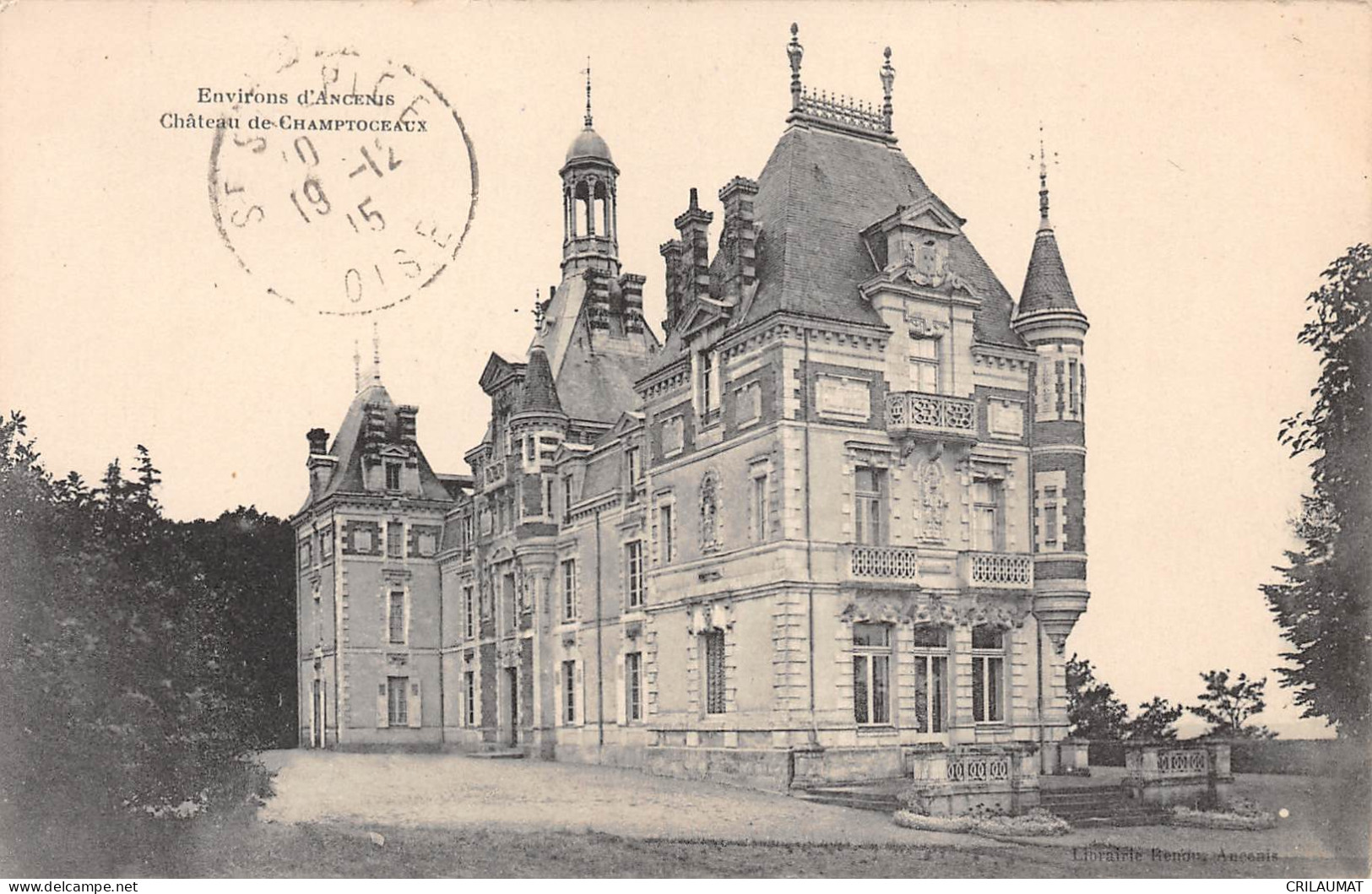 49-CHAMPTOCEAUX-Château-N 6006-B/0243 - Champtoceaux