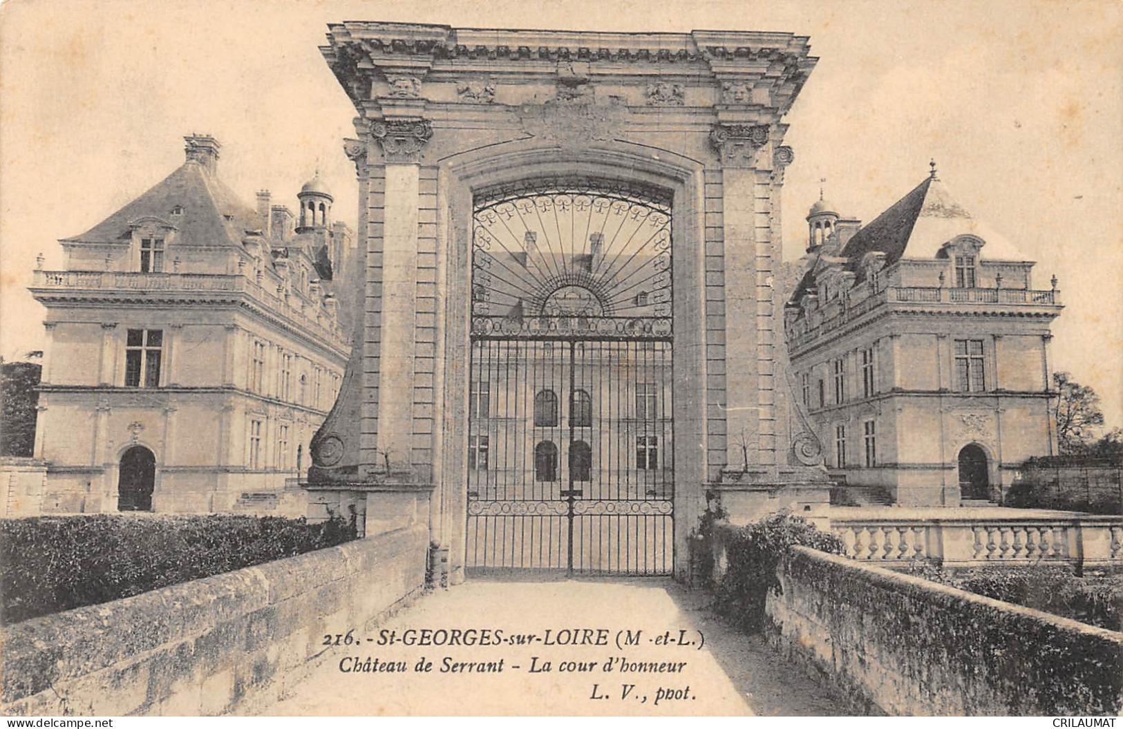 49-SAINT GEORGES SUR LOIRE-Château De Serrant-N 6006-B/0141 - Saint Georges Sur Loire