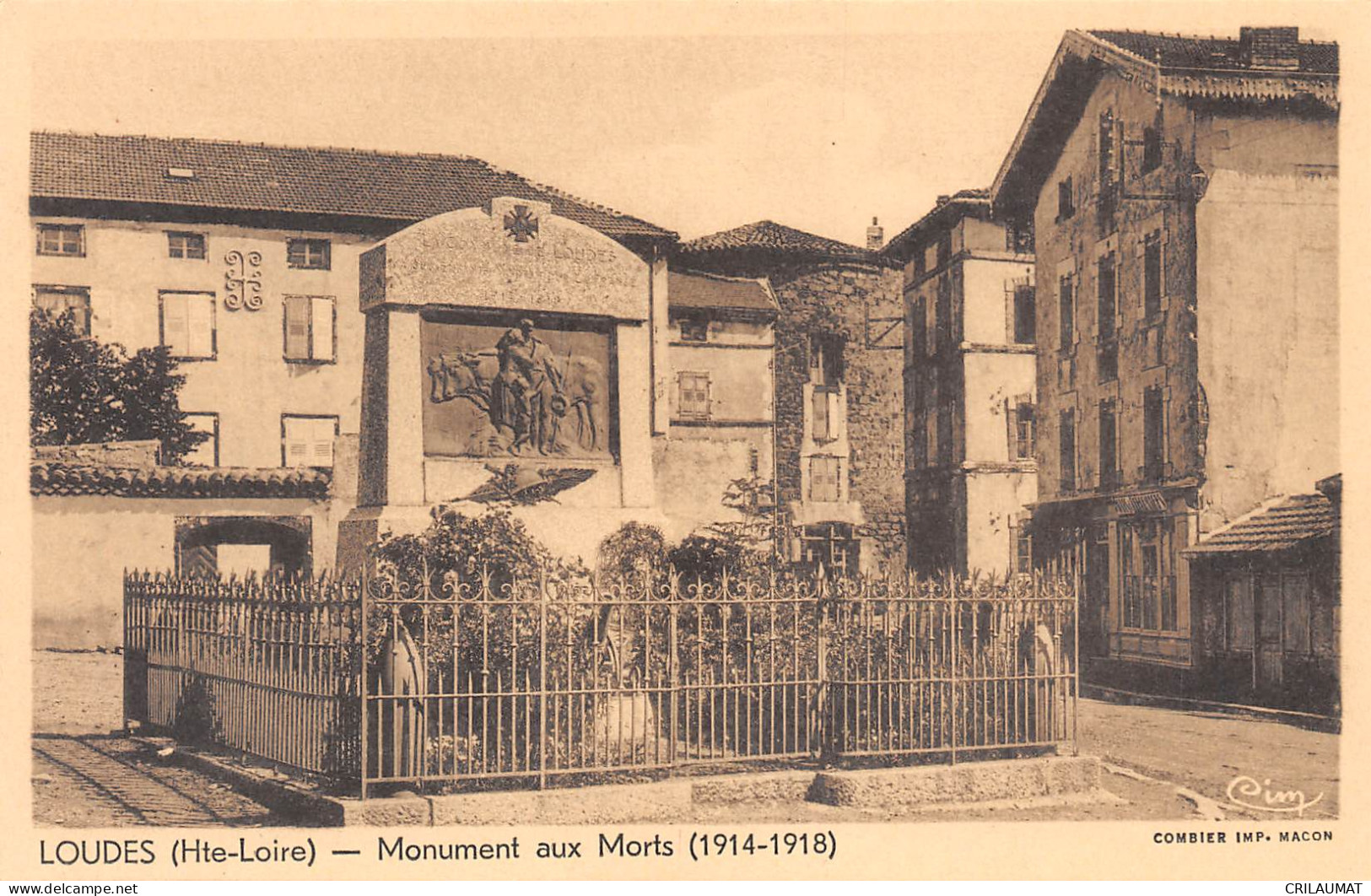 43-LOUDES-Monument Aux Morts-N 6006-B/0037 - Loudes