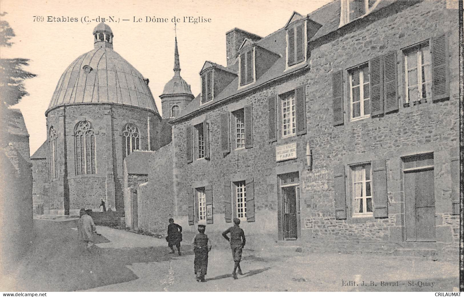 22-ETABLES-Le Dome De L'Eglise-N 6006-A/0189 - Etables-sur-Mer