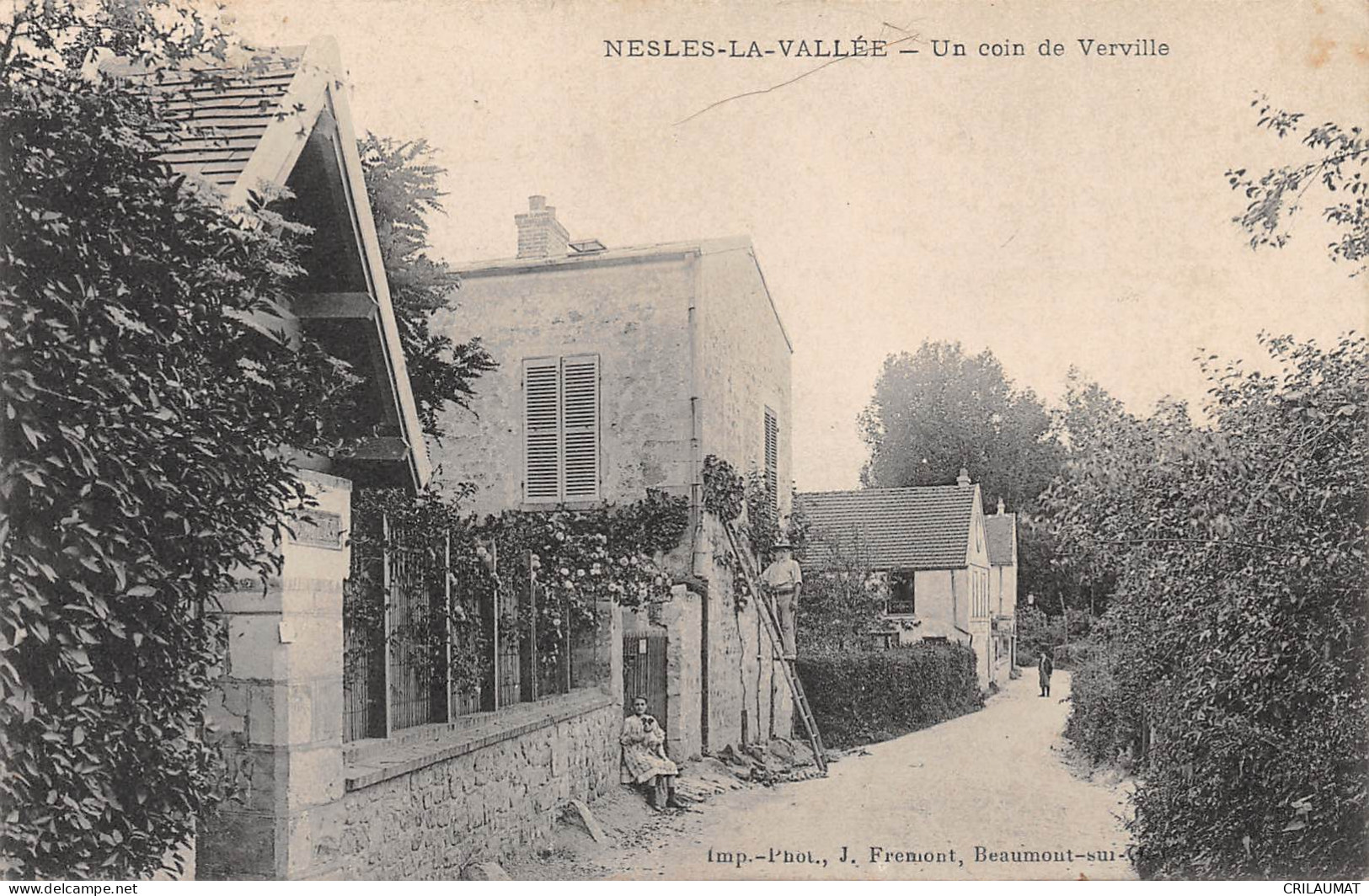 95-NESLES LA VALLEE-Un Coin De Verville-N 6006-A/0007 - Nesles-la-Vallée