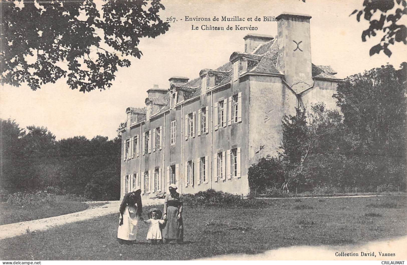 56-MUZILLAC-Château De Kervezo-N 6005-H/0299 - Muzillac
