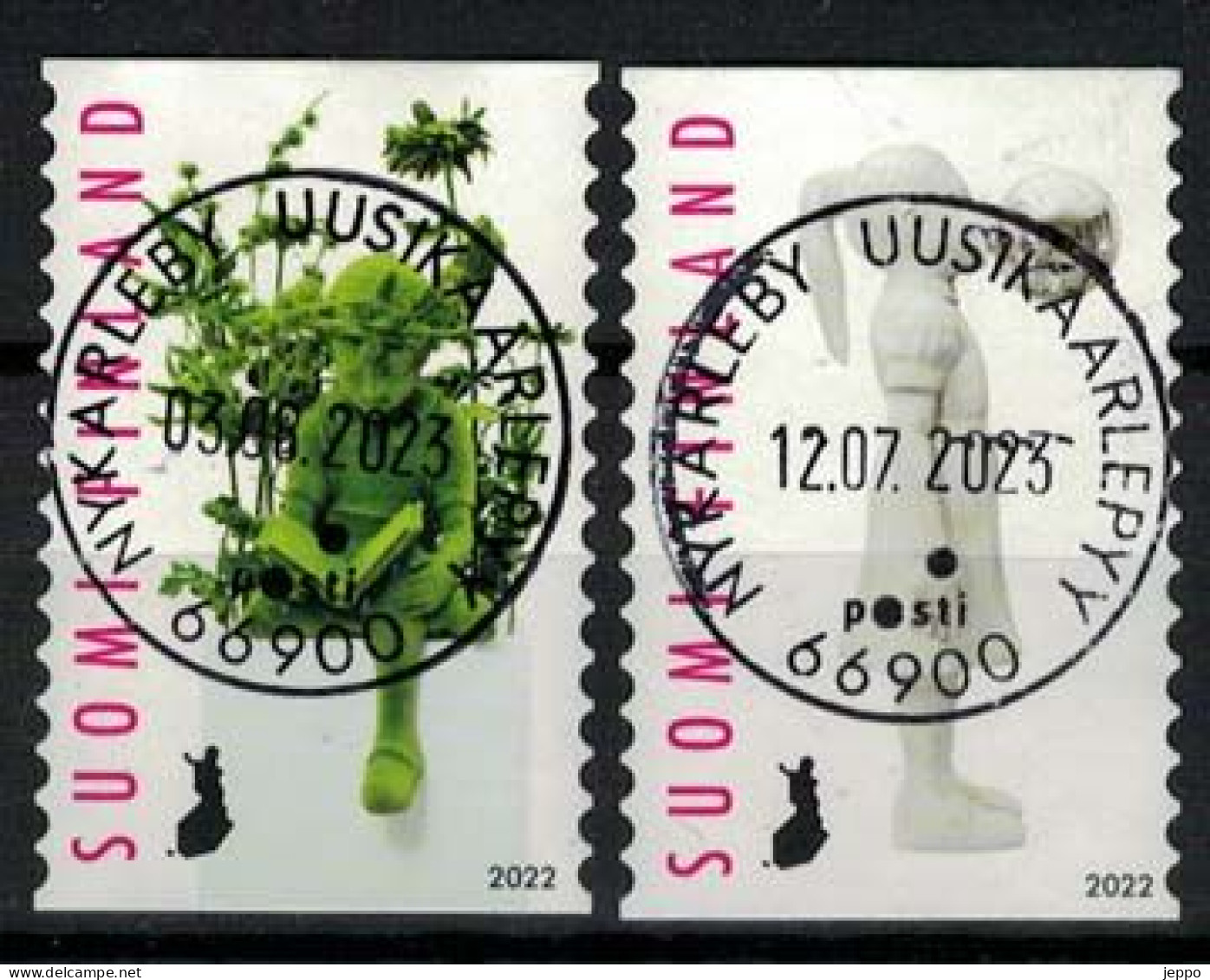 2022 Finland, Posti's Art Award, Complete Set Fine Used. - Used Stamps
