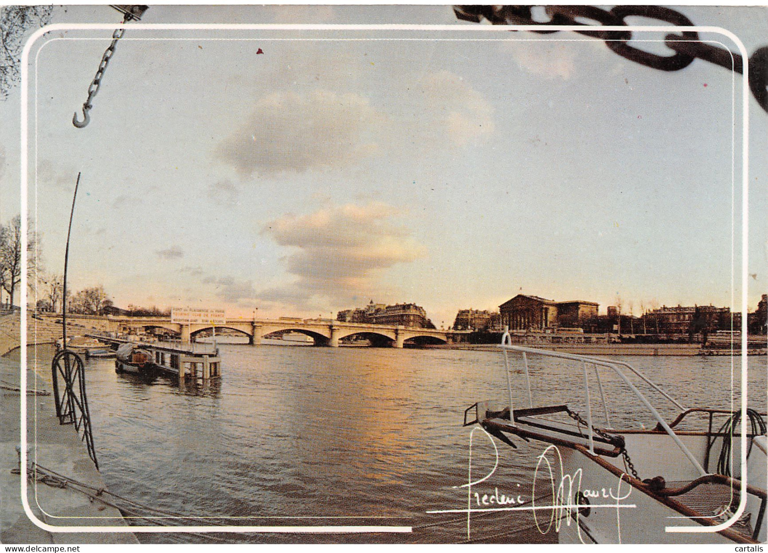 75-PARIS PONT DE LA CONCORDE-N°3738-C/0319 - Bridges