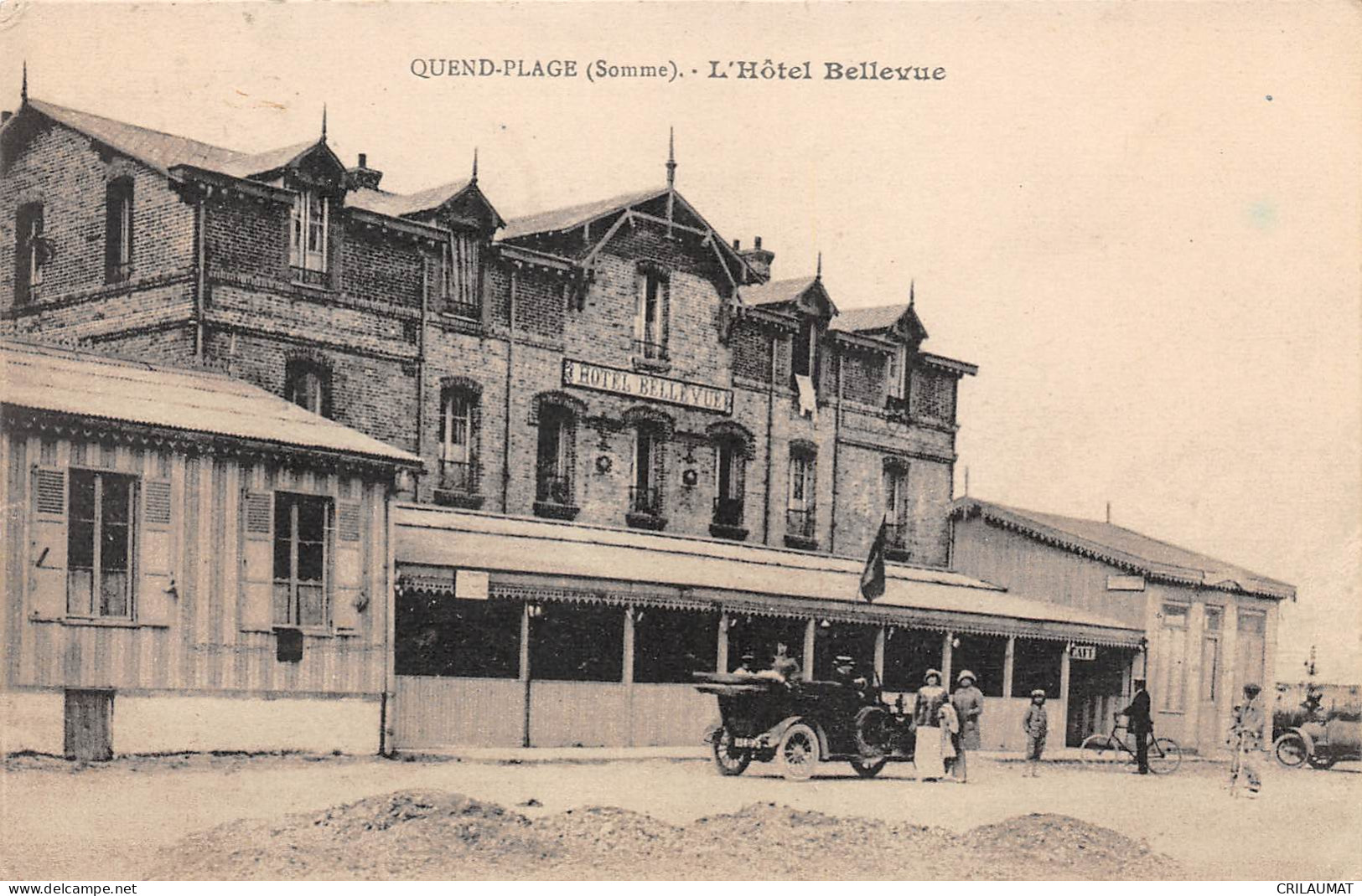 80-QUEND-Hotel Bellevue-N 6006-E/0333 - Quend