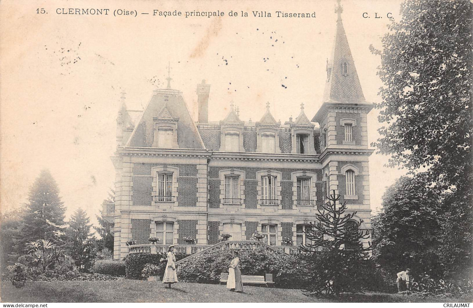 60-CLERMONT-Villa Tisserand-N 6006-D/0291 - Clermont