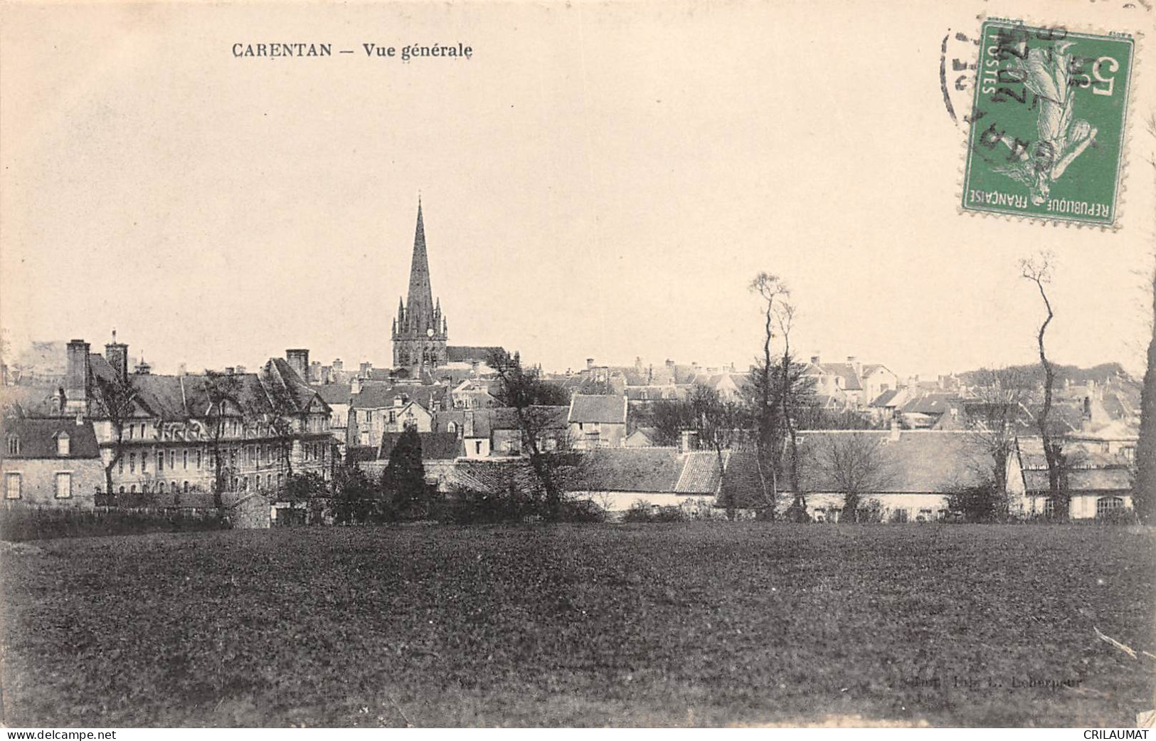 50-CARENTAN-Vue Générale-N 6006-D/0181 - Carentan