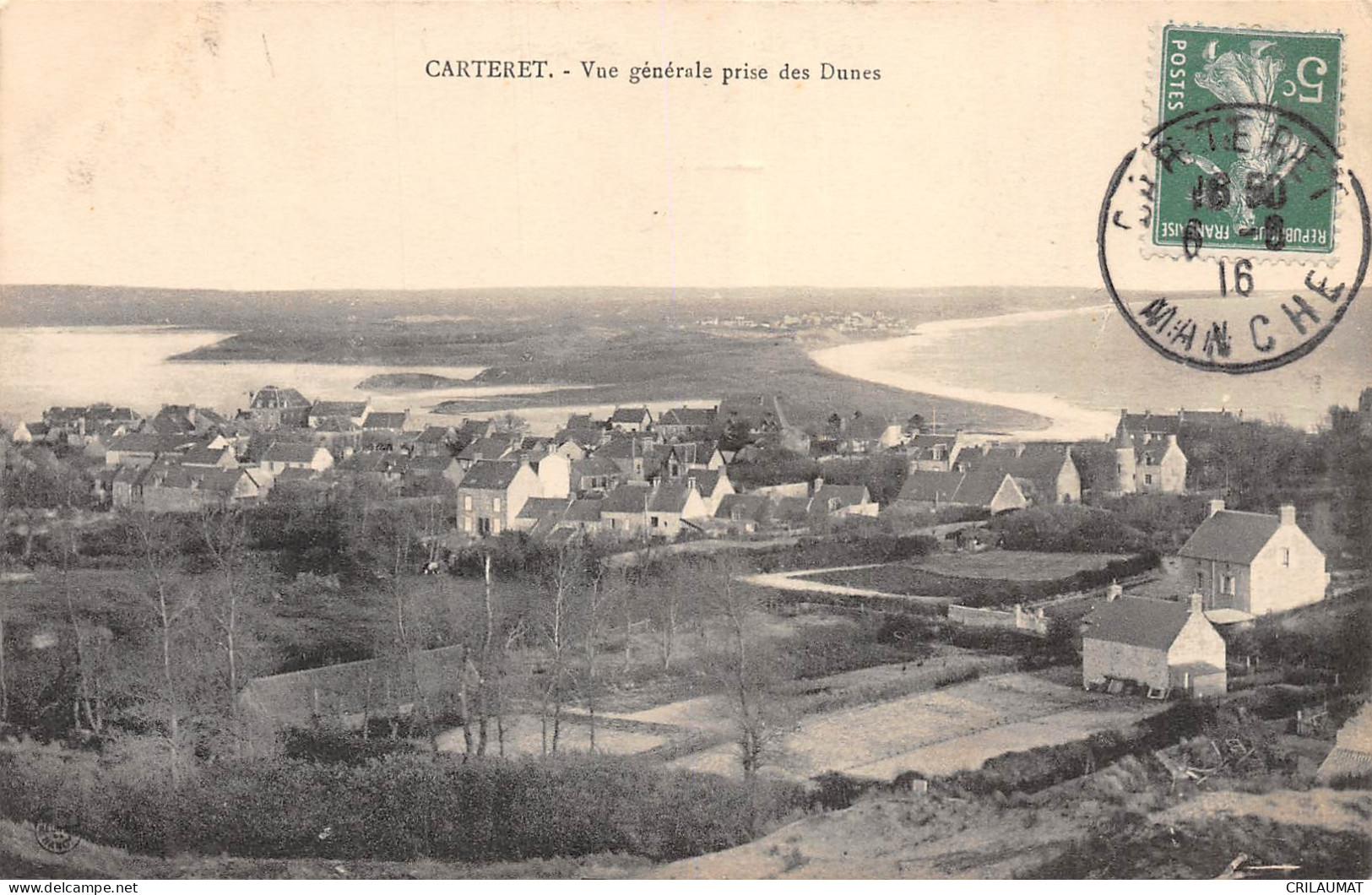 50-CARTERET-Vue Prise Des Dunes-N 6006-D/0113 - Carteret