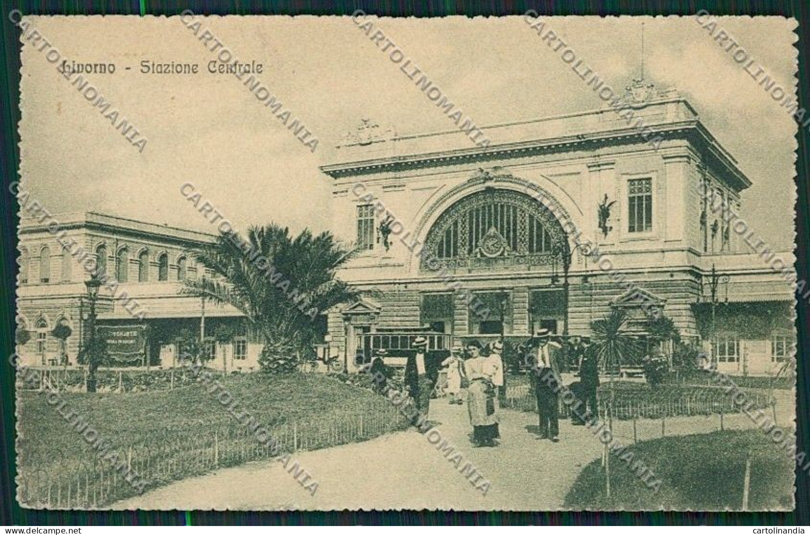 Livorno Città Stazione Cartolina QQ3516 - Livorno