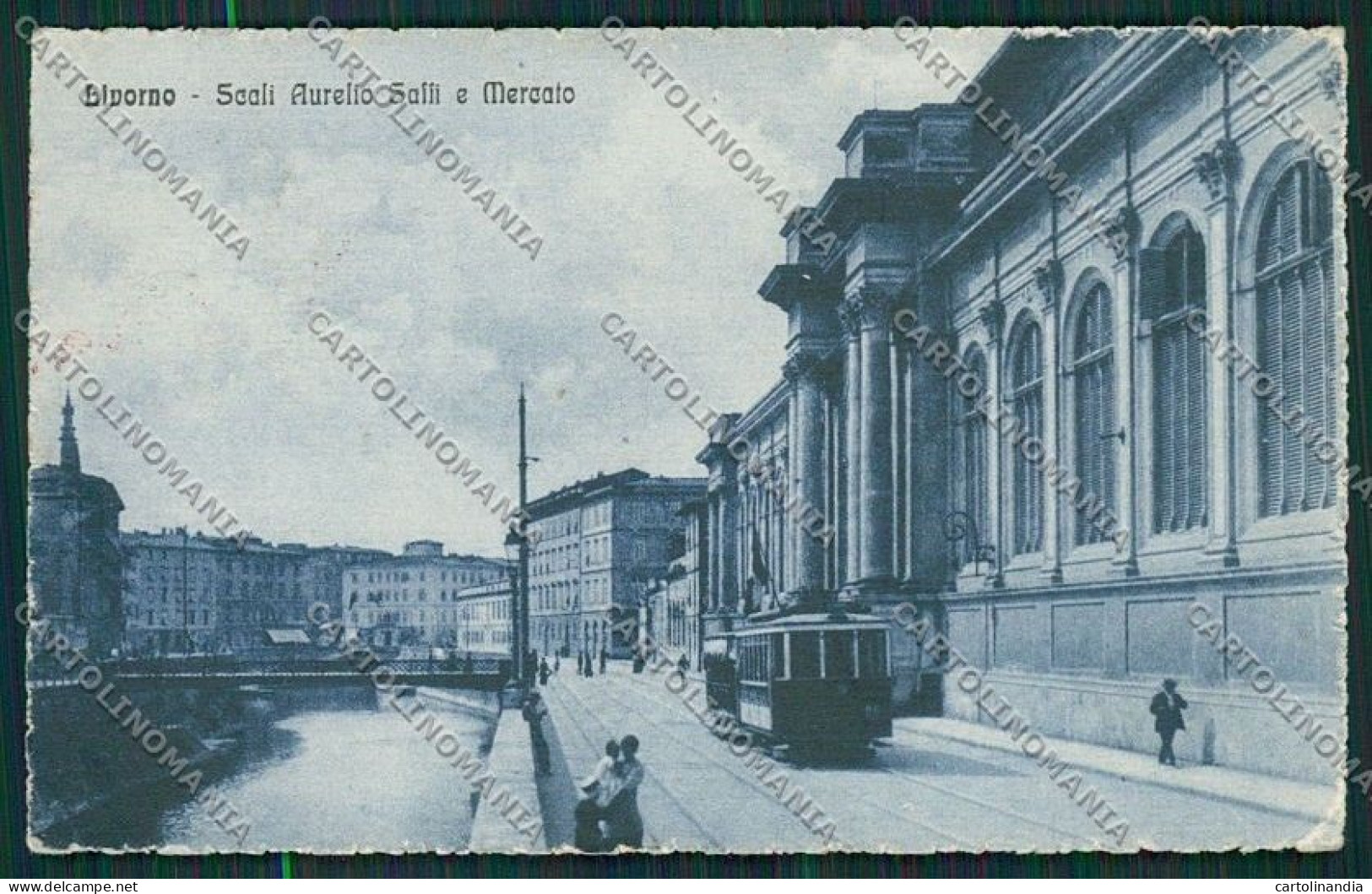 Livorno Città Tram Cartolina QQ3513 - Livorno