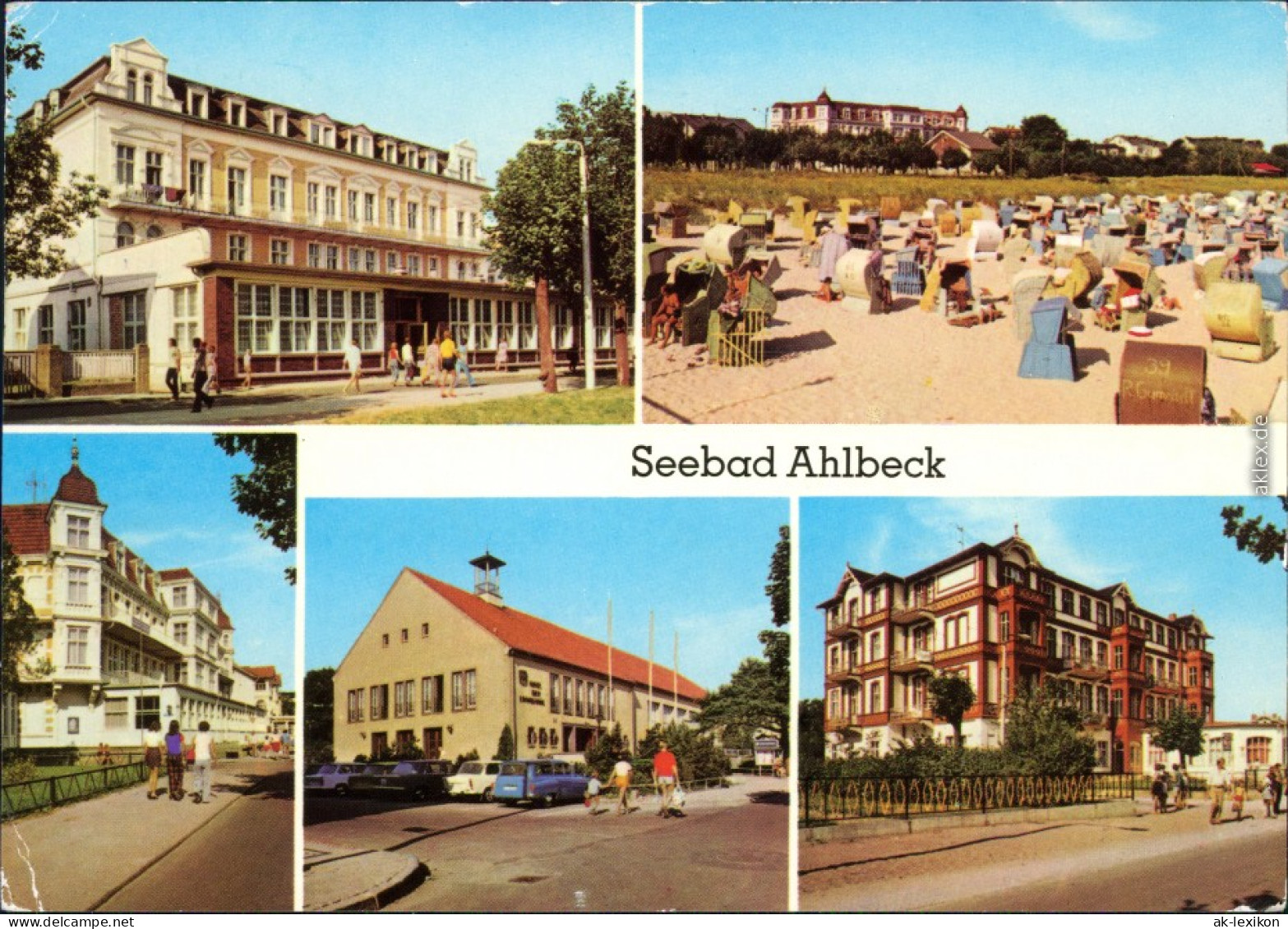 Ahlbeck/Usedom Ostseehotel, FDGB-Erholungsheim Bernhard Göring G1979 - Other & Unclassified