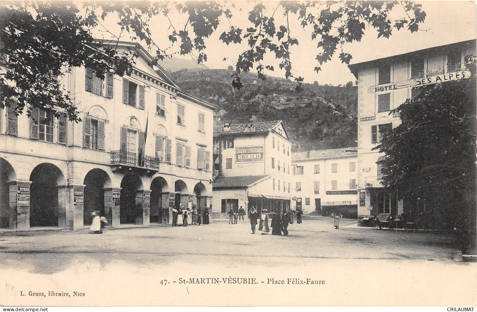 06-SAINT MARTIN VESUBIE-Place Felix Faure-N 6006-H/0189 - Saint-Martin-Vésubie