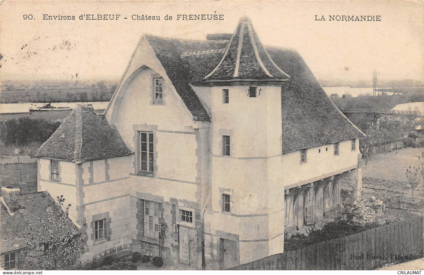78-FRENEUSE-Château-N 6006-H/0087 - Freneuse