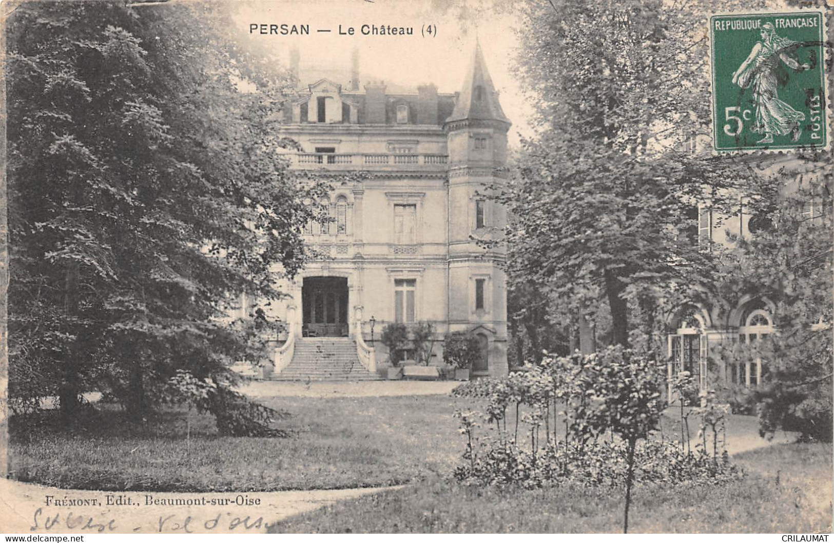 95-PERSAN-Château-N 6006-H/0041 - Persan