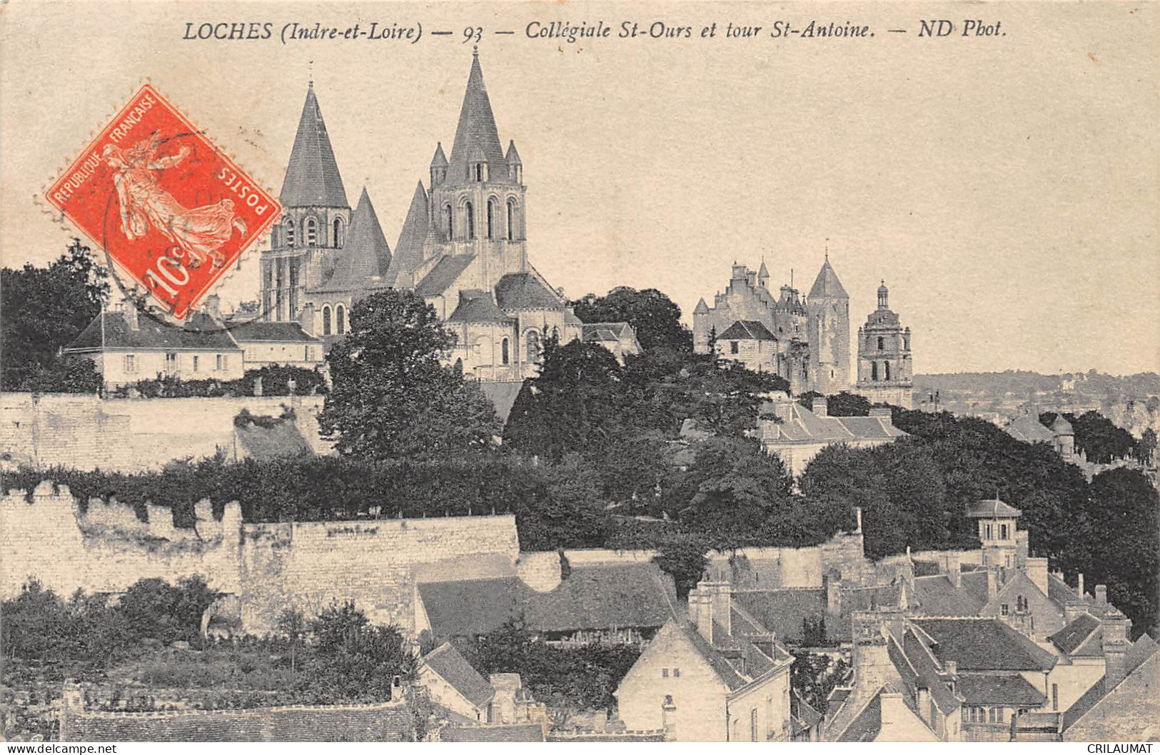 37-LOCHES-N 6006-G/0379 - Loches