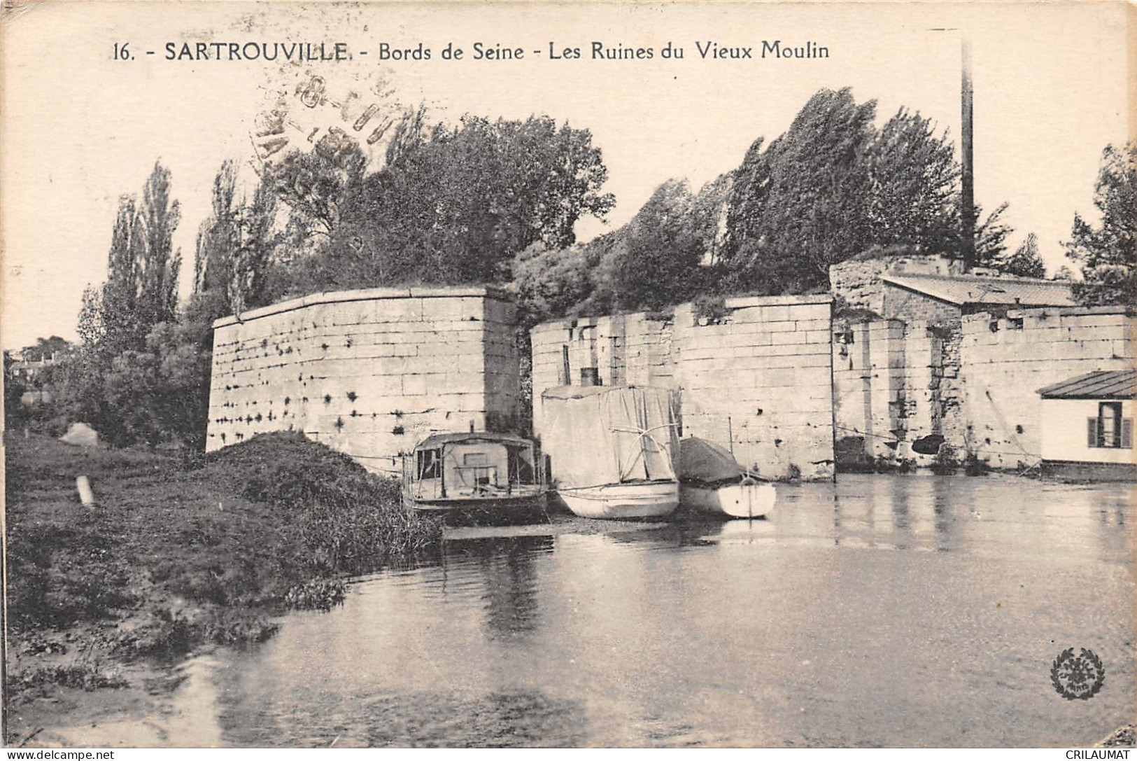 78-SARTROUVILLE-Ruines Du Vieux Moulin-N 6006-G/0057 - Sartrouville
