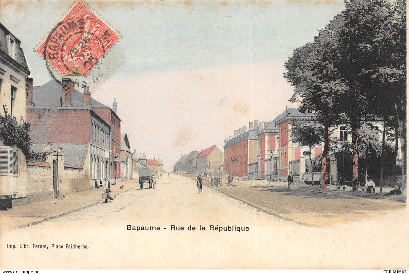62-BAPAUME-Rue De La République-N 6006-F/0243 - Bapaume