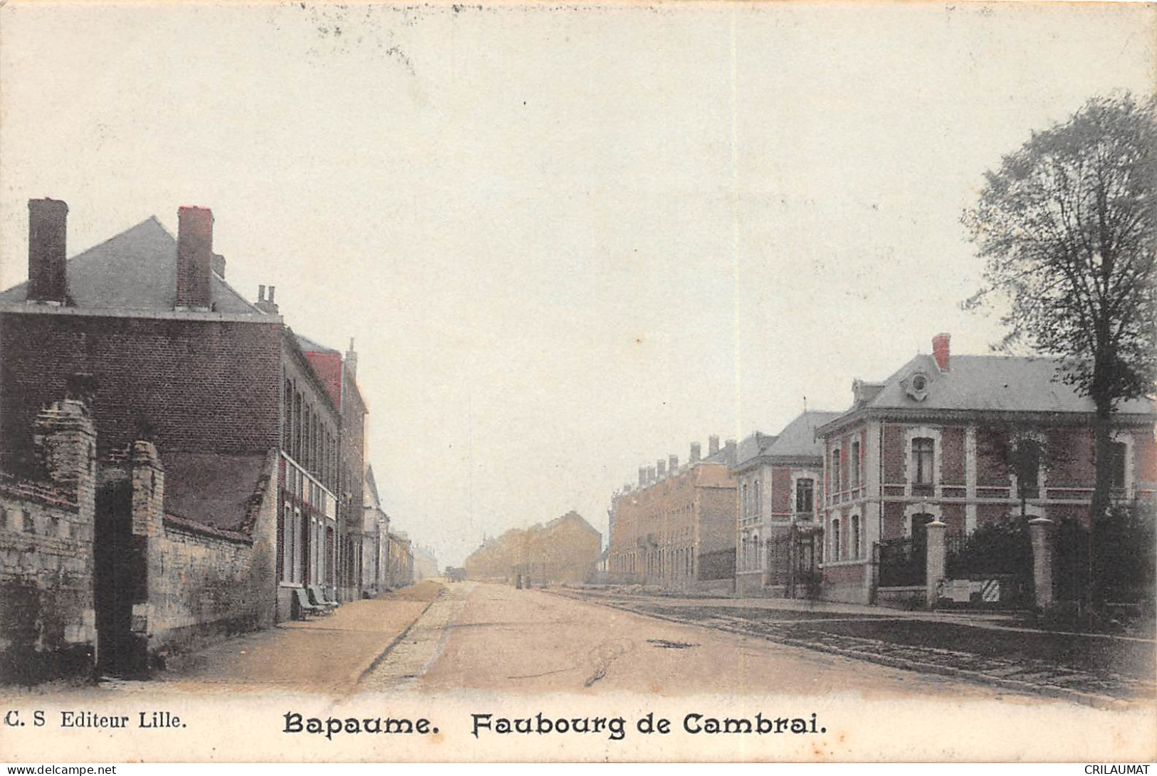 62-BAPAUME-Faubourg De Cambrai-N 6006-F/0233 - Bapaume