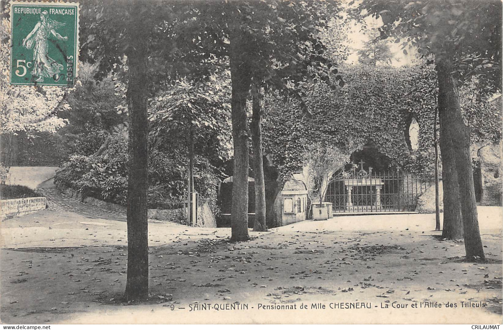 02-SAINT QUENTIN-Pensionnat CHESNEAU-N 6006-F/0191 - Saint Quentin