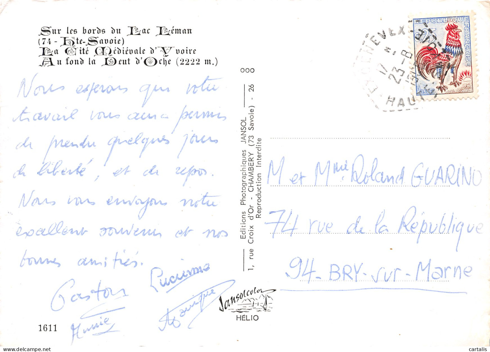 74-YVOIRE-N°3739-C/0319 - Yvoire