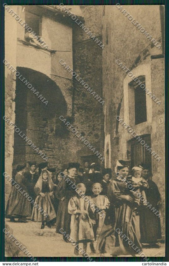 L'Aquila Scanno Costumi Cartolina QQ3944 - L'Aquila