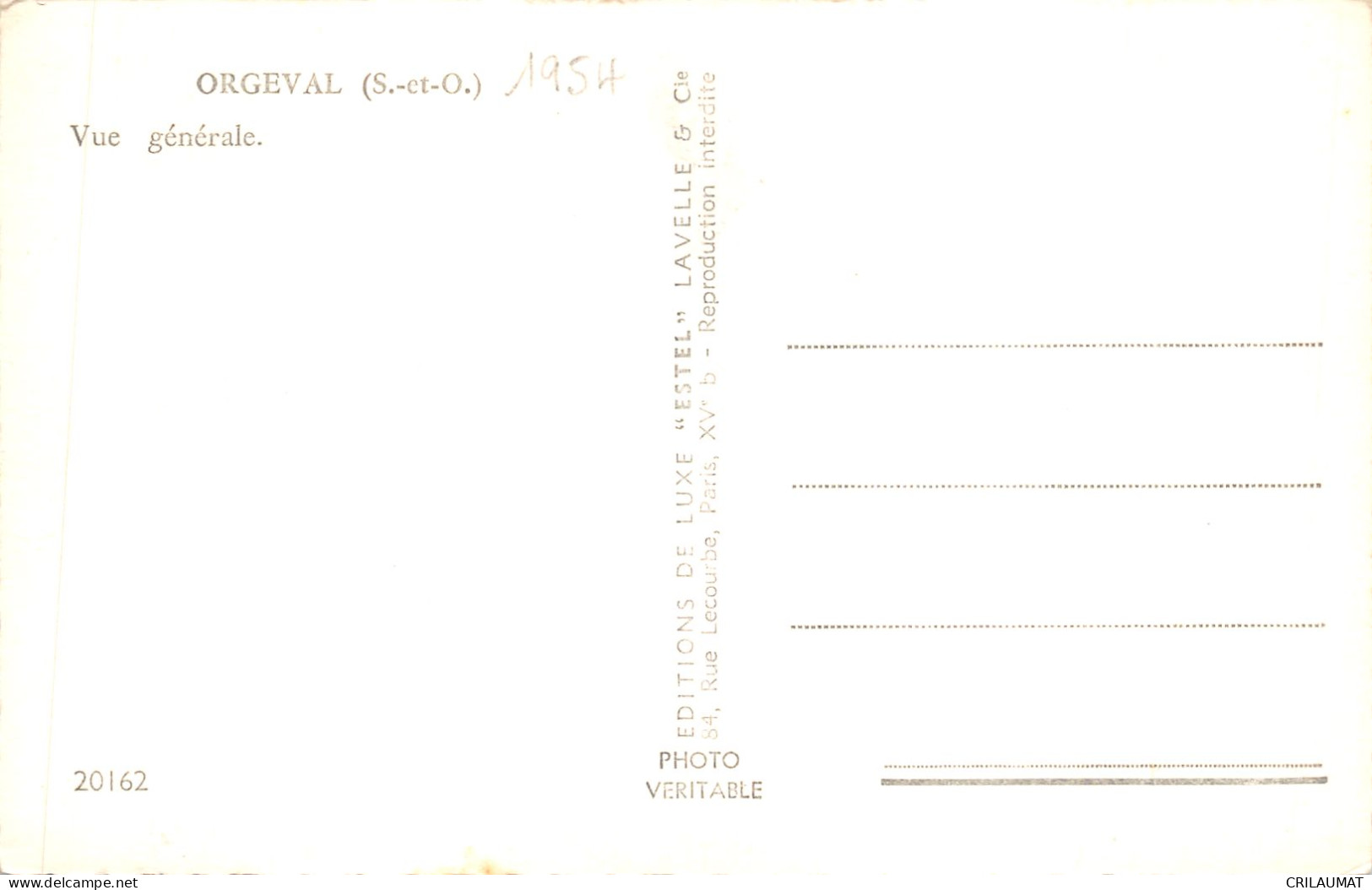 78-ORGEVAL-N 6007-C/0149 - Orgeval