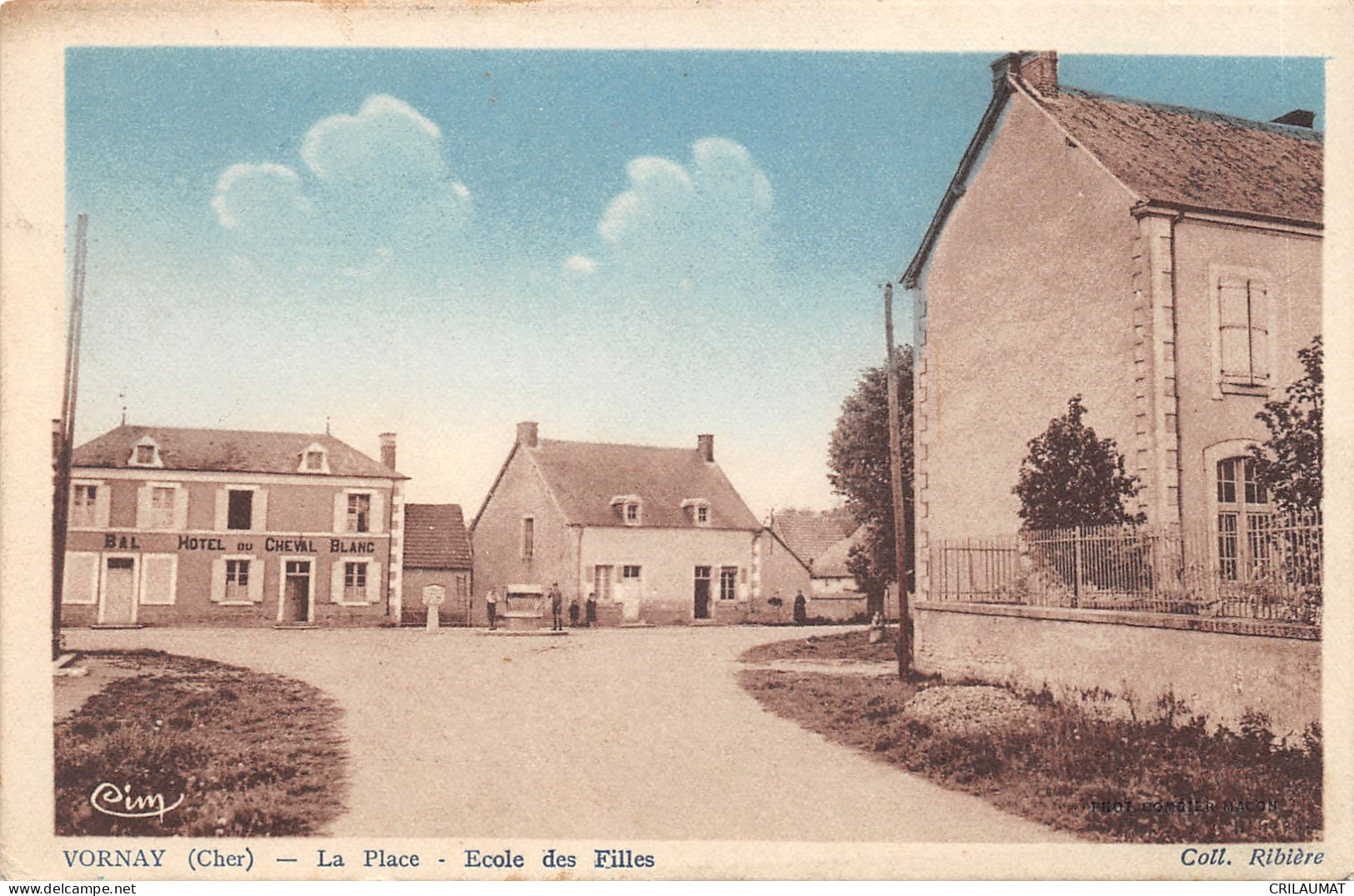 18-VORNAY-ECOLE DES FILLES-N 6007-C/0033 - Autres & Non Classés