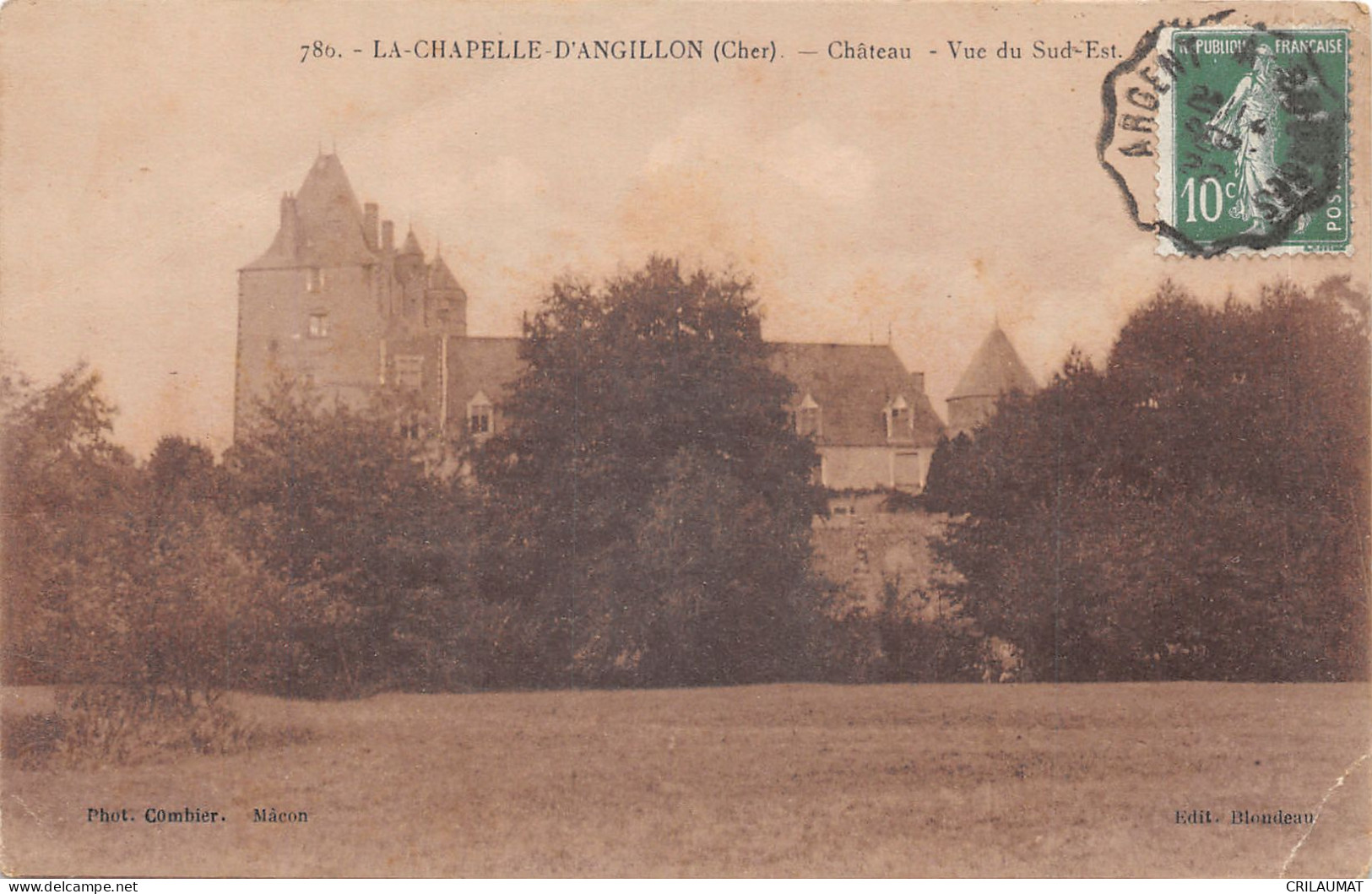 18-LA CHAPELLE D ANGILLON-LE CHATEAU-N 6007-B/0351 - Autres & Non Classés