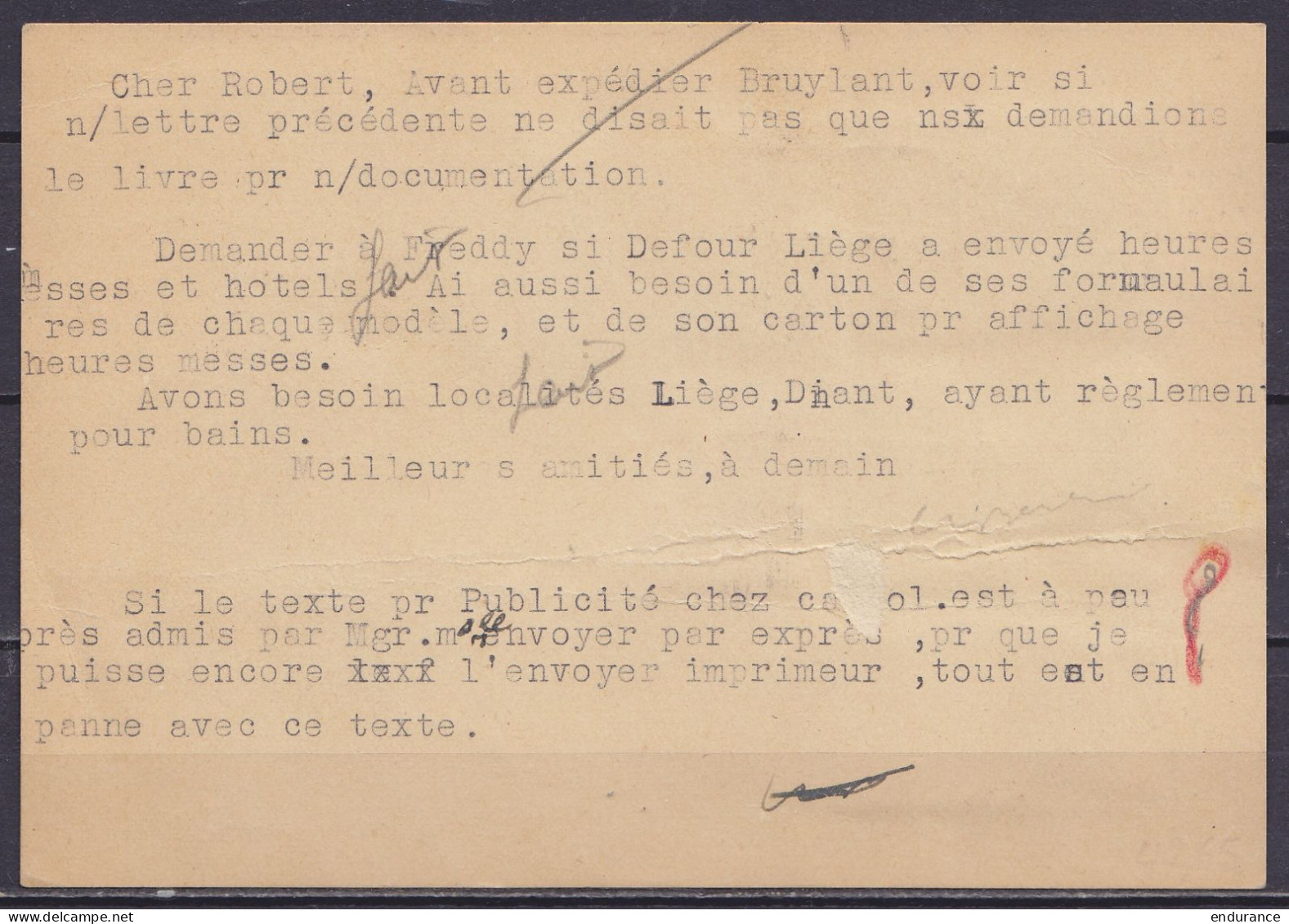 Carte En EXPRES Affr. N°419+471+2x474 Càd CdF [BRUXELLES-MIDI /30 I 1939/ BRUSSEL-ZUID] Pour BRUXELLES - Storia Postale