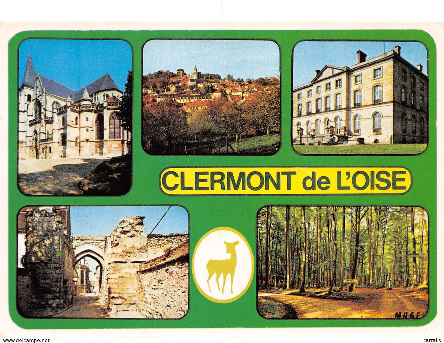 60-CLERMONT DE LOISE-N°3740-C/0369 - Clermont