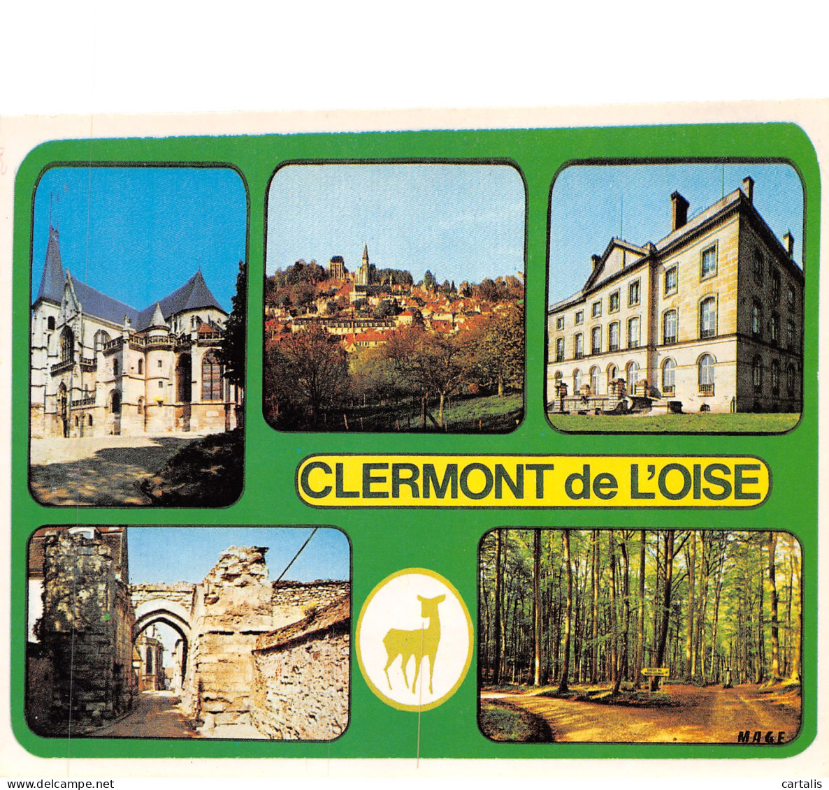 60-CLERMONT DE LOISE-N°3740-C/0315 - Clermont