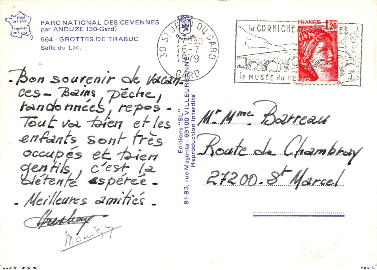 30-ANDUZE-N°3740-C/0205 - Anduze