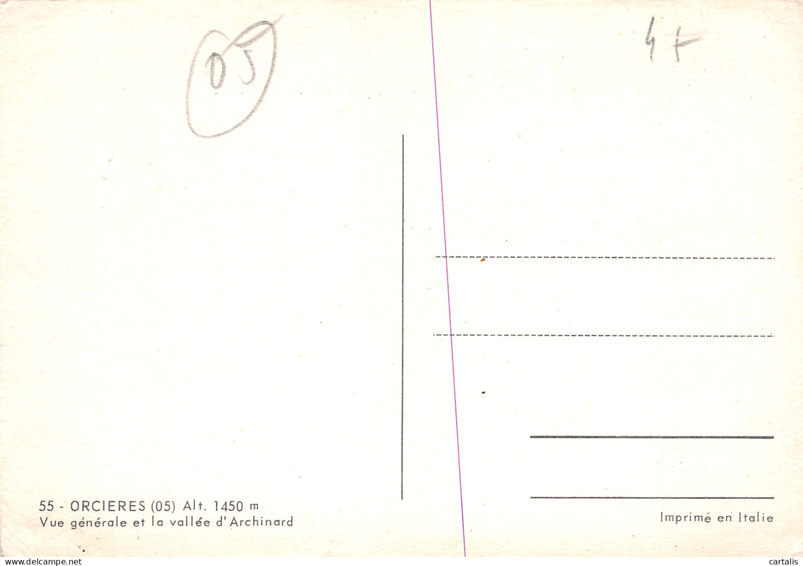 05-ORCIERES-N°3740-B/0291 - Orcieres