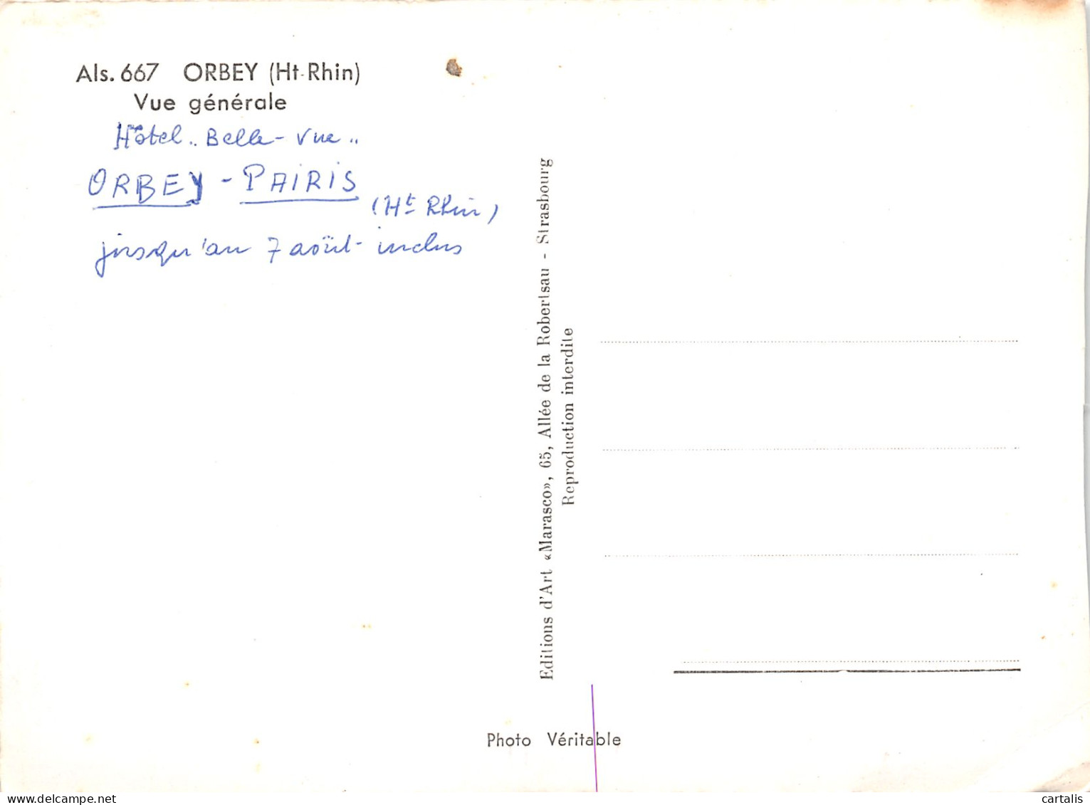 68-ORBEY-N°3740-B/0281 - Orbey