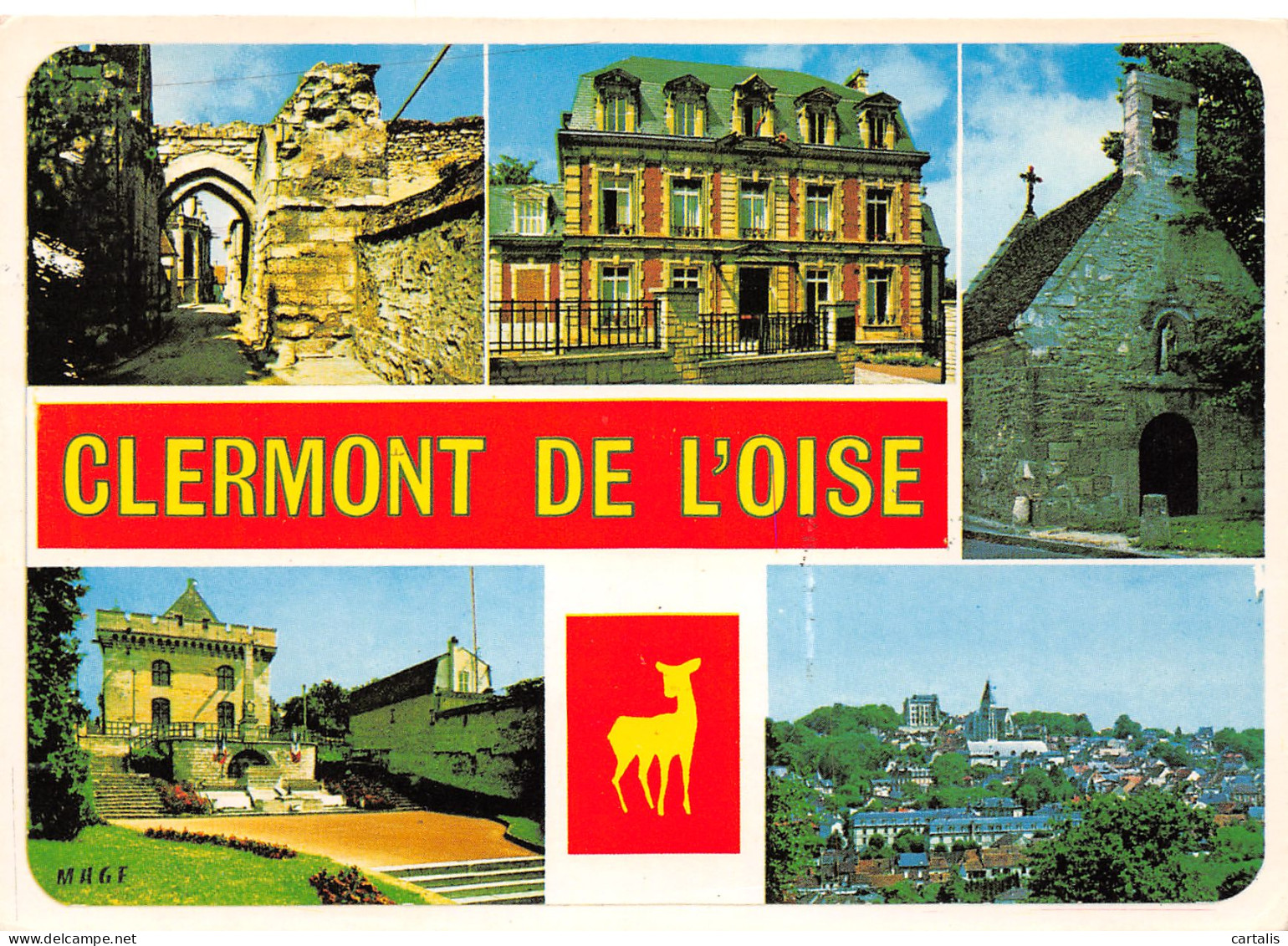 60-CLERMONT DE LOISE-N°3740-B/0163 - Clermont