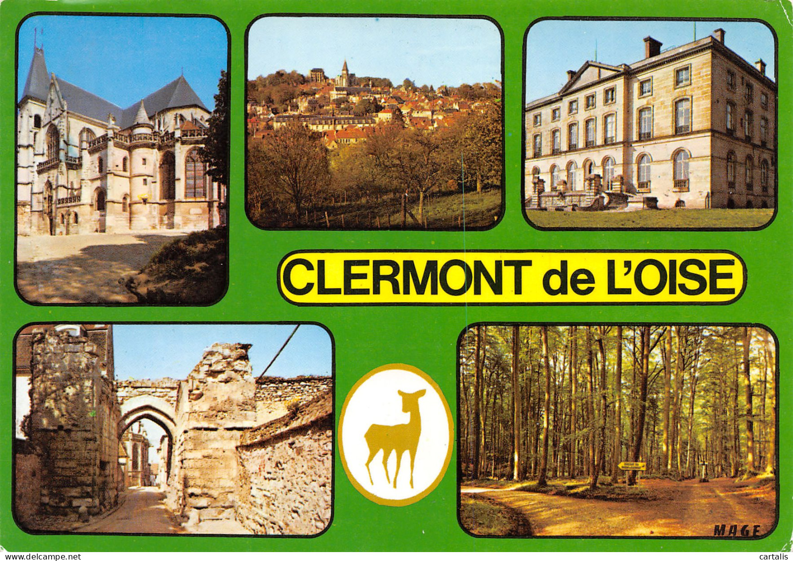 60-CLERMONT DE LOISE-N°3740-B/0159 - Clermont