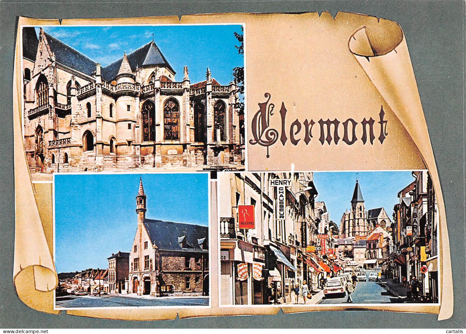 60-CLERMONT DE LOISE-N°3740-B/0095 - Clermont